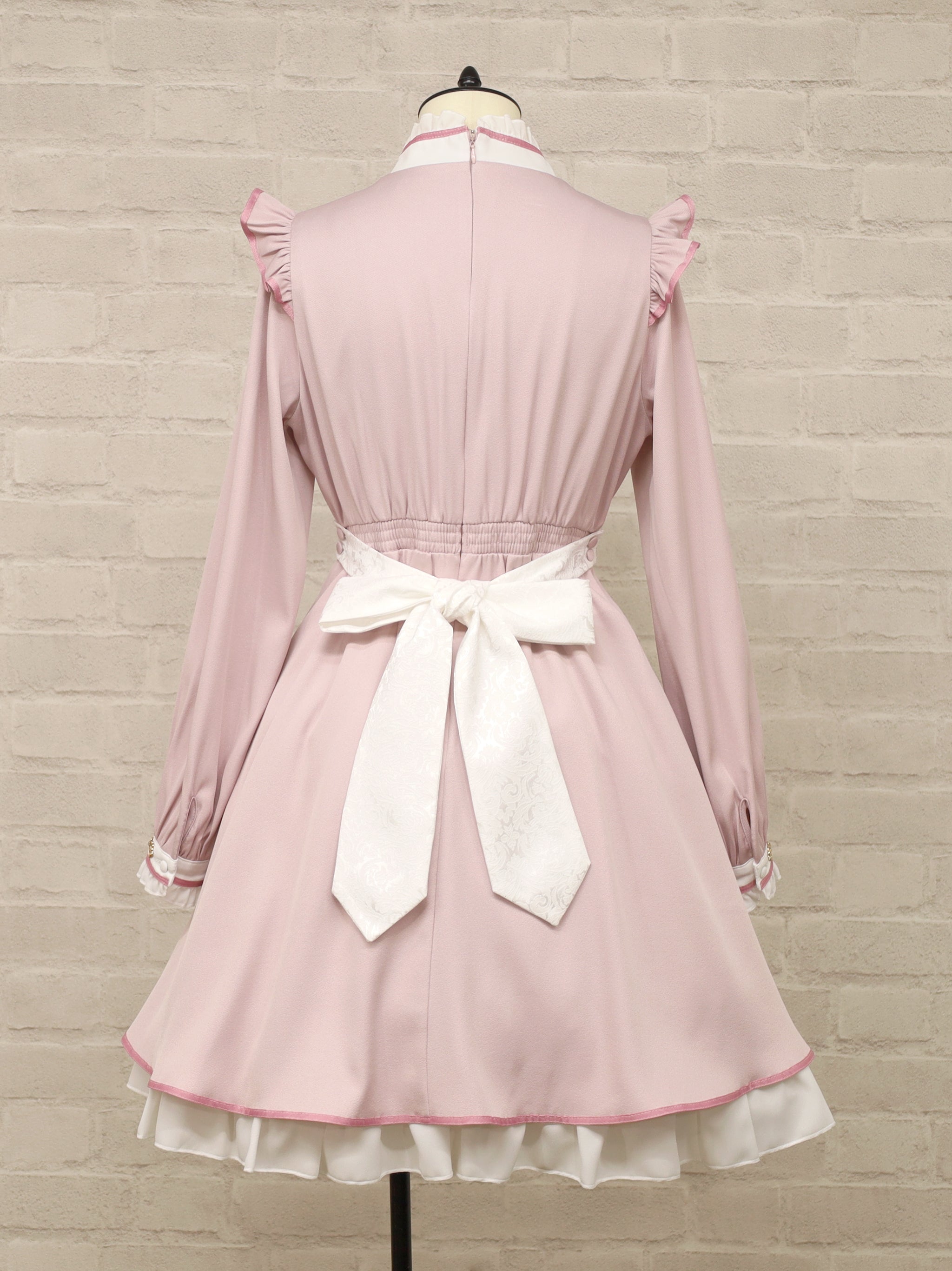 鈴飾りと春小梅のチャイナワンピース |Amavel(アマベル)公式サイト