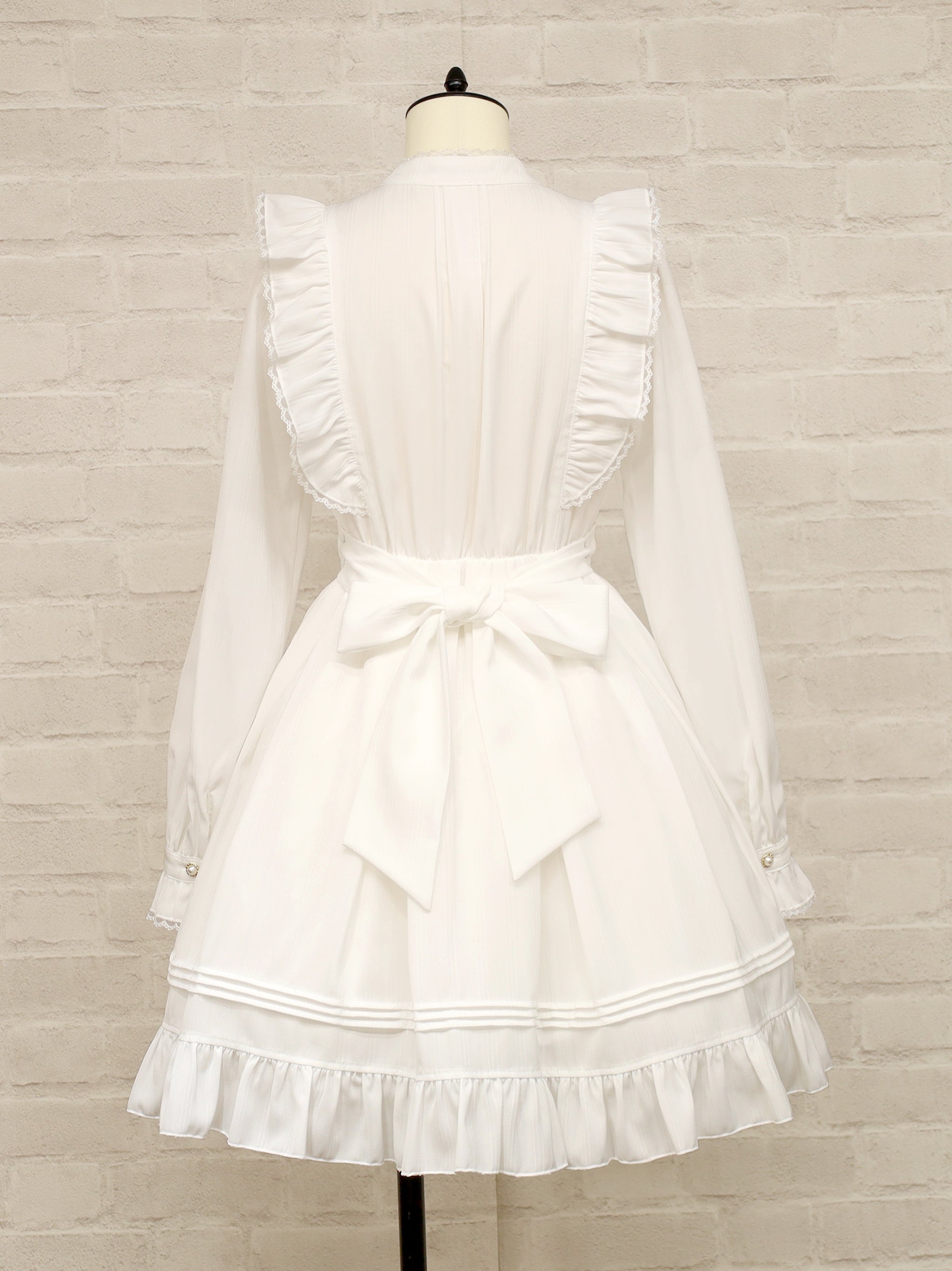 Frill Lace ボウタイワンピース |Amavel(アマベル)公式サイト