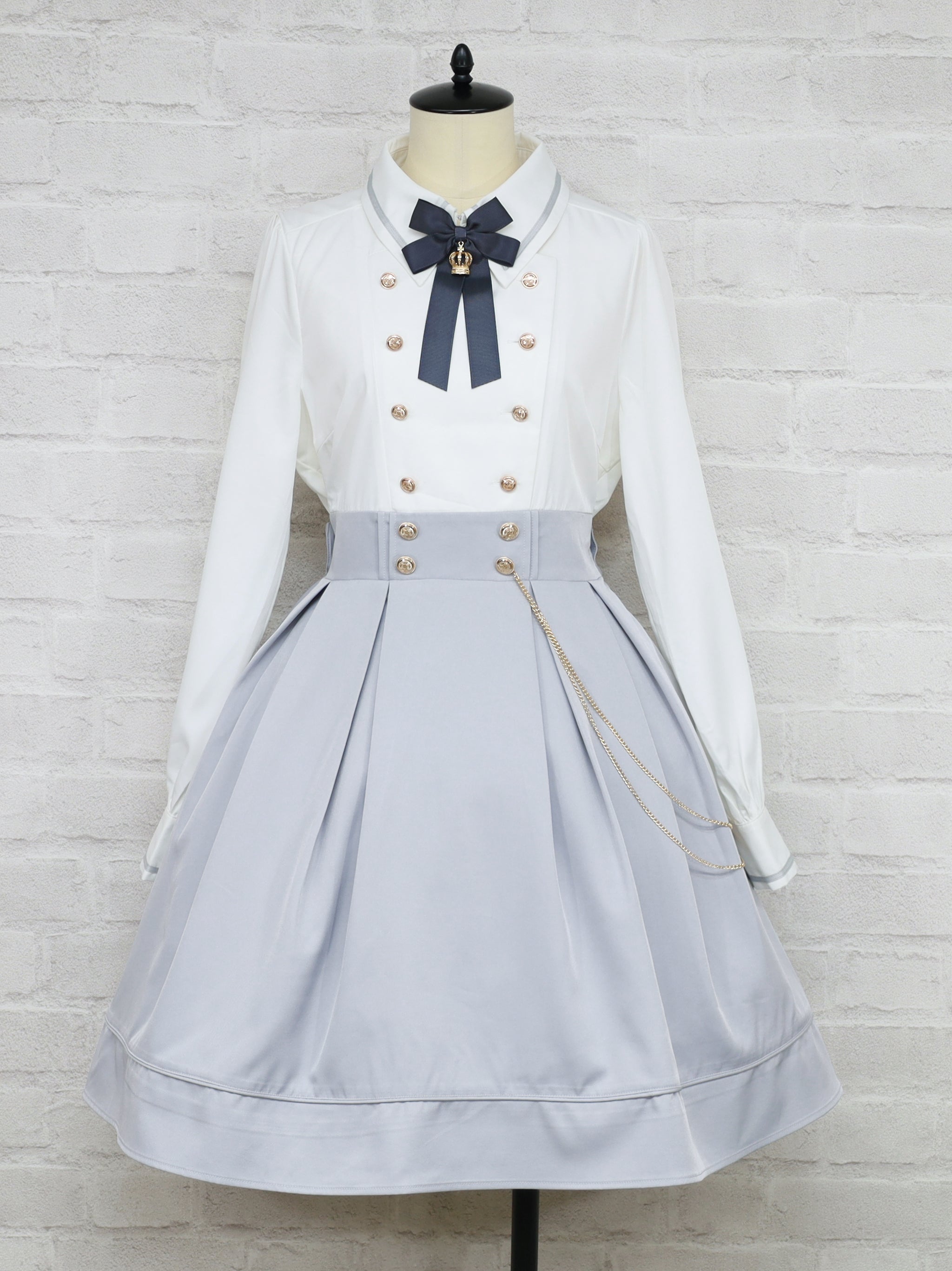 Stately Emblem ドッキングワンピース グレー(Gray) FREE |Amavel(アマベル)公式サイト