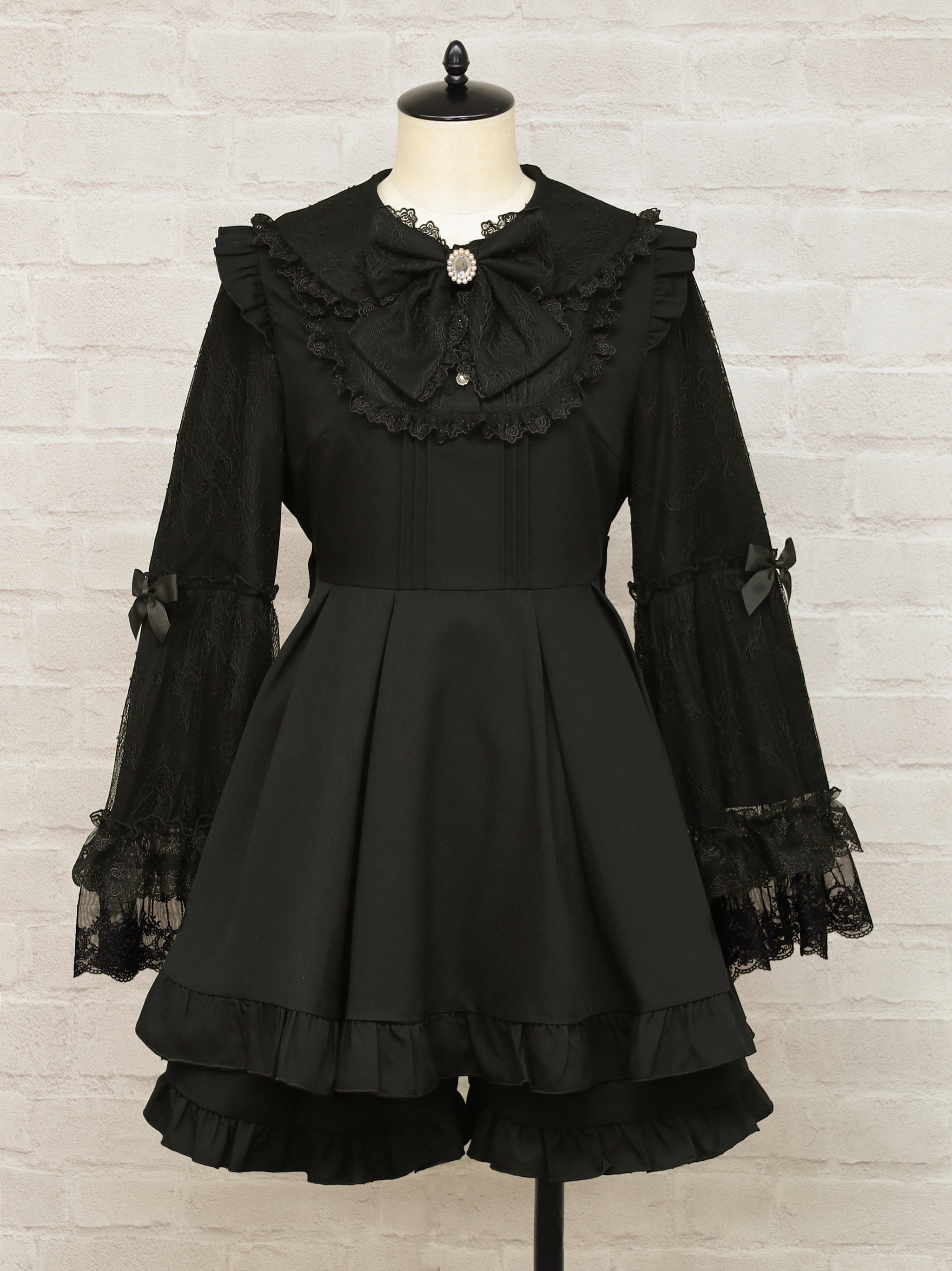 【入庫次第旧品番を非表示にして公開する】Princess Sleeves セットアップ ブラック(Black) FREE |Amavel(アマベル)公式サイト