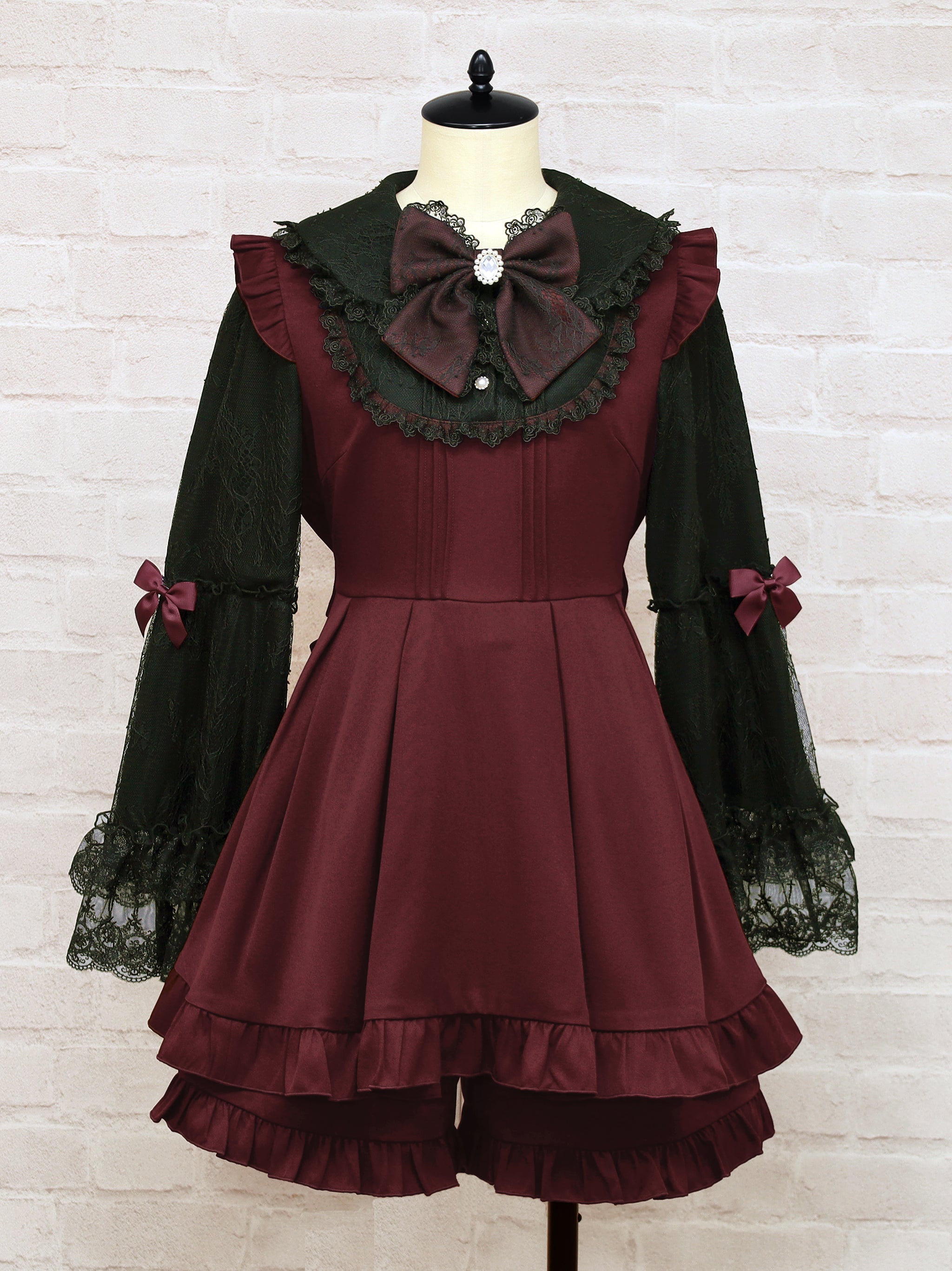 Princess Sleeves セットアップ ボルドー(Bordeaux) FREE |Amavel(アマベル)公式サイト