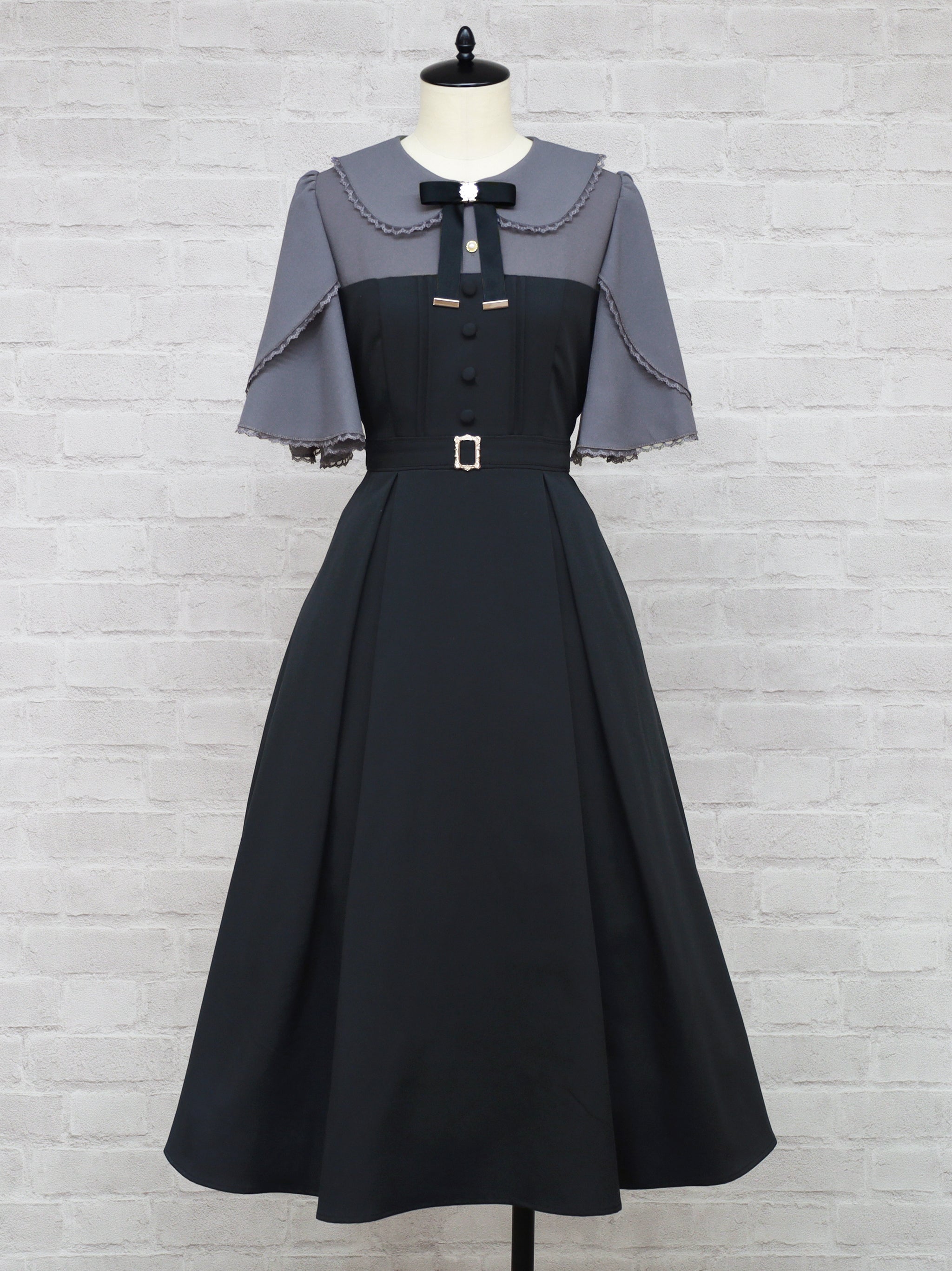 Classical Lady ワンピース ブラック(Black) FREE |Amavel(アマベル)公式サイト