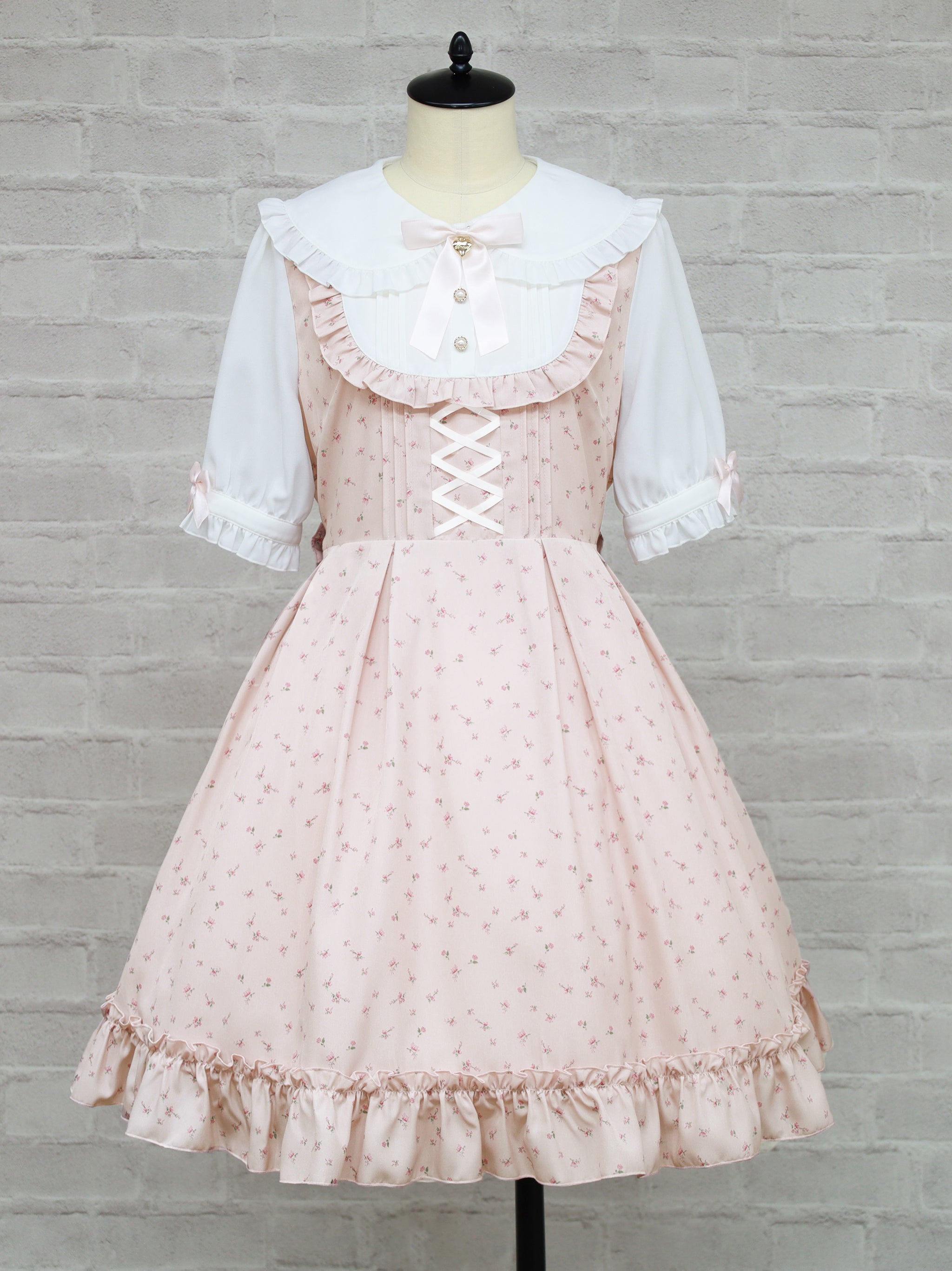 Petite Fleurレイヤードワンピース ピンク(Pink) FREE |Amavel(アマベル)公式サイト