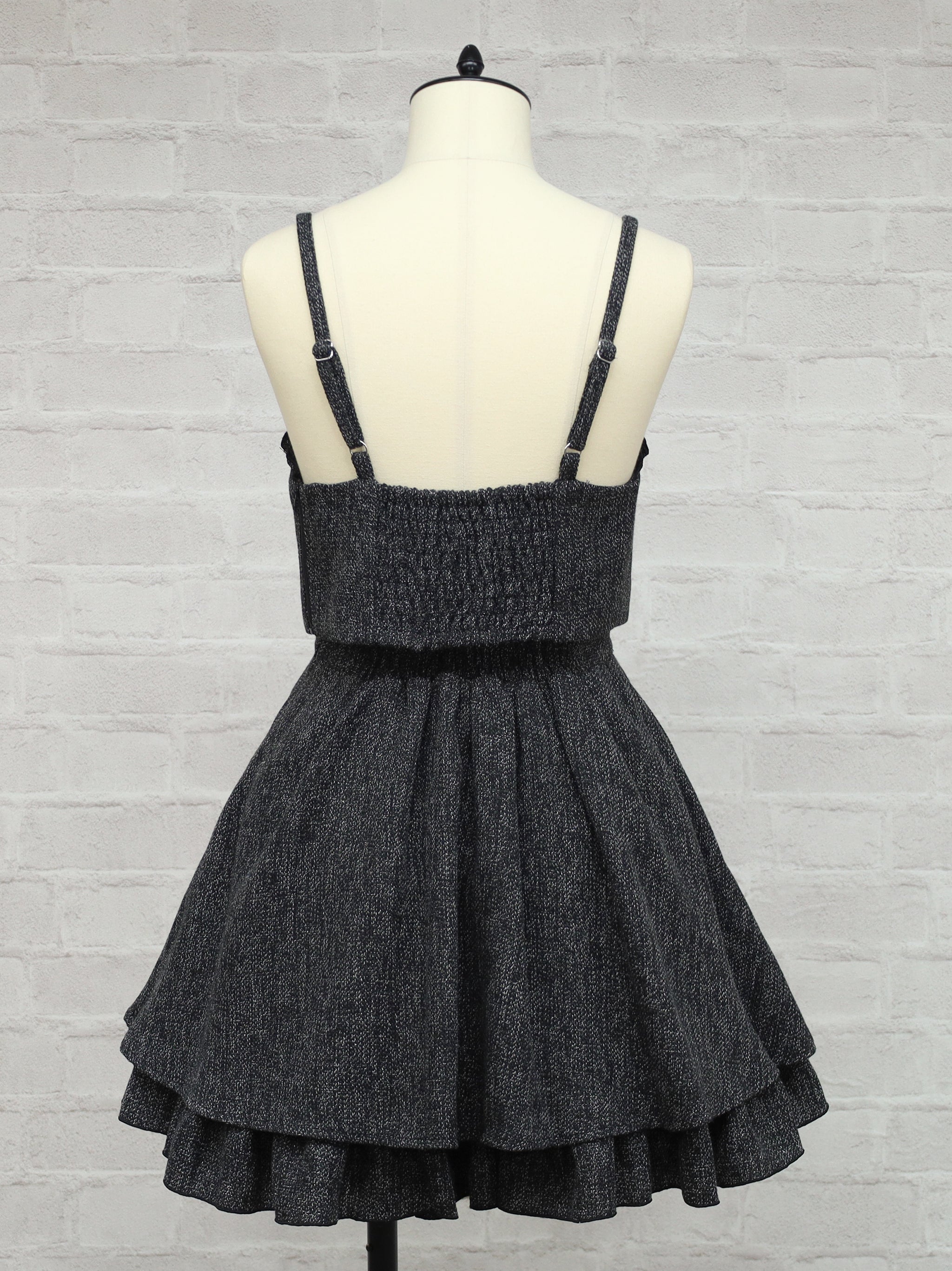 Sugar Tweed ビスチェ&スカートセットアップ