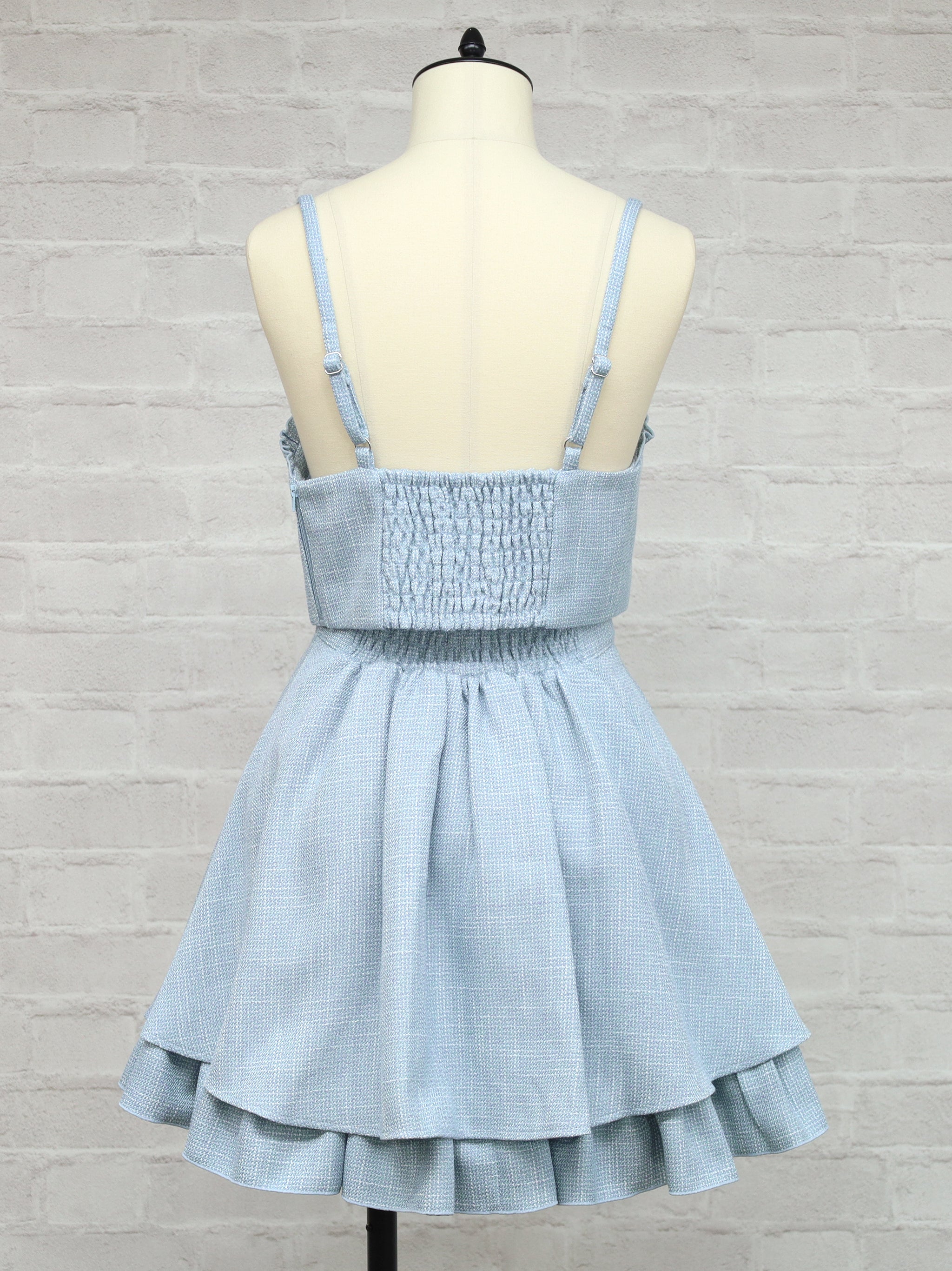 Sugar Tweed ビスチェ&スカートセットアップ