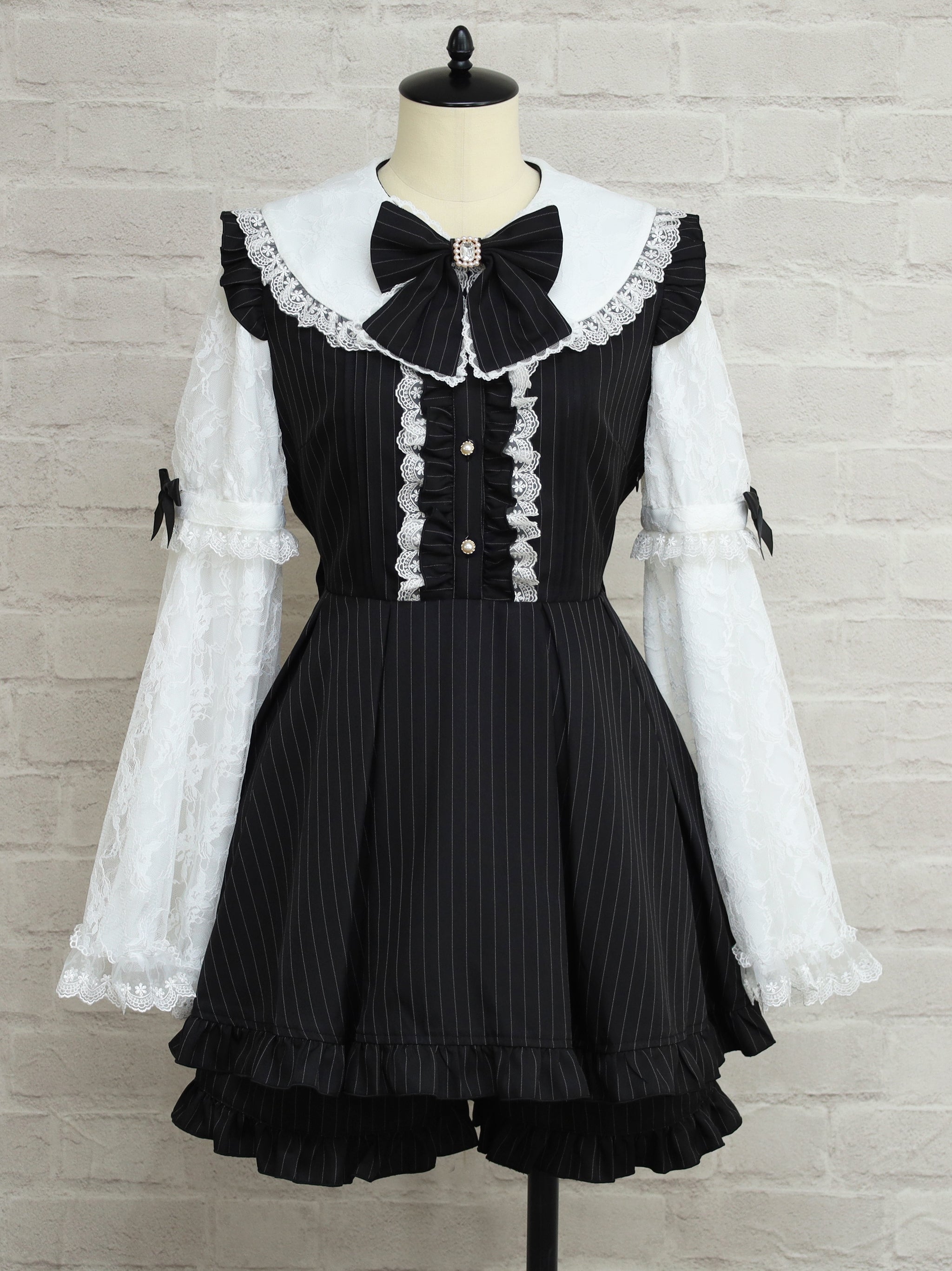 Princess Sleeves 袖2WAYセットアップ ブラック(Black) FREE |Amavel(アマベル)公式サイト