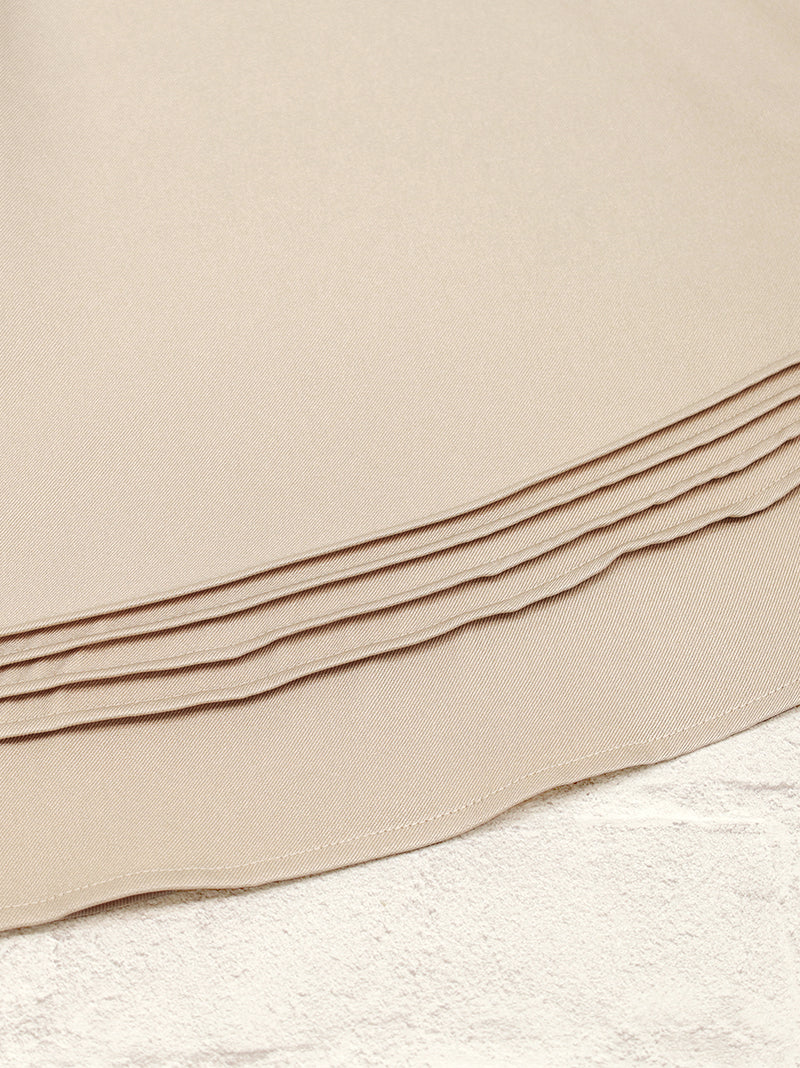 Classical Line セットアップ風ミドル丈ワンピース