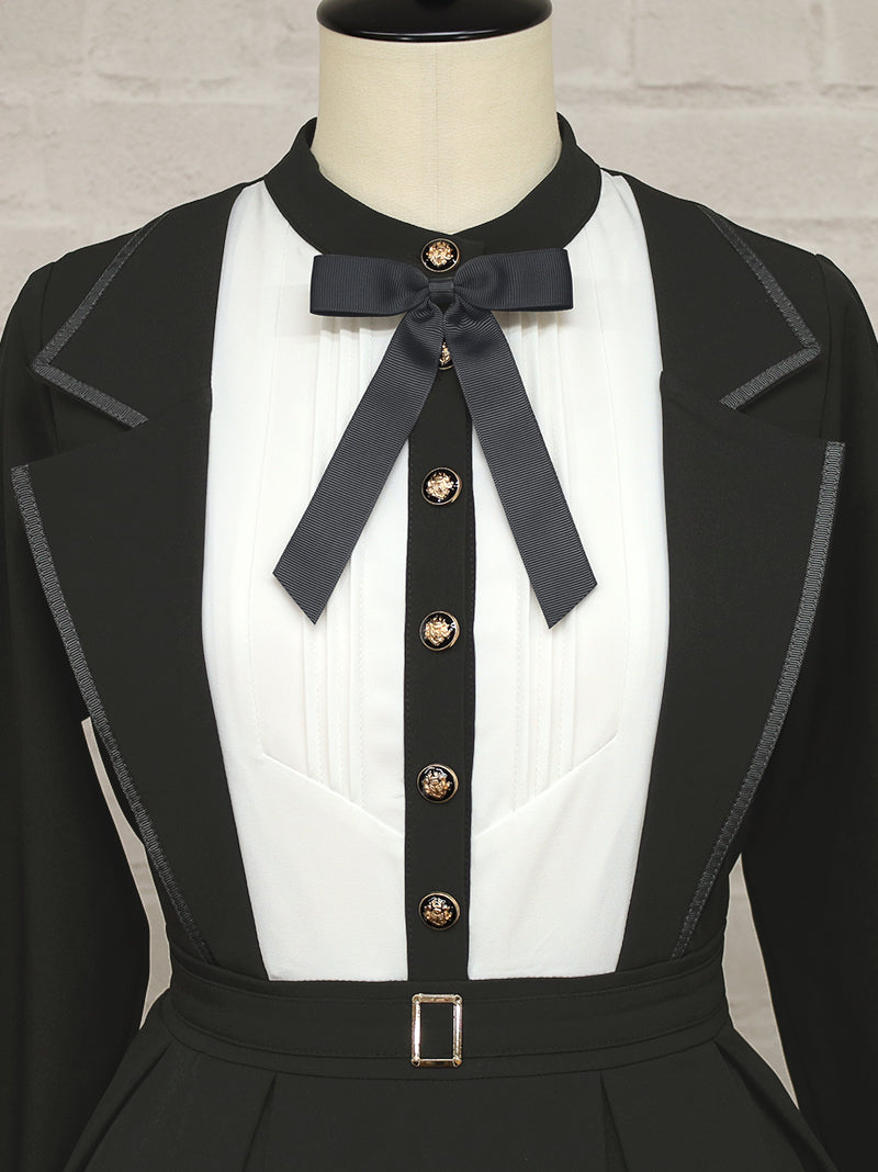 Gentle Chic レイヤードワンピース