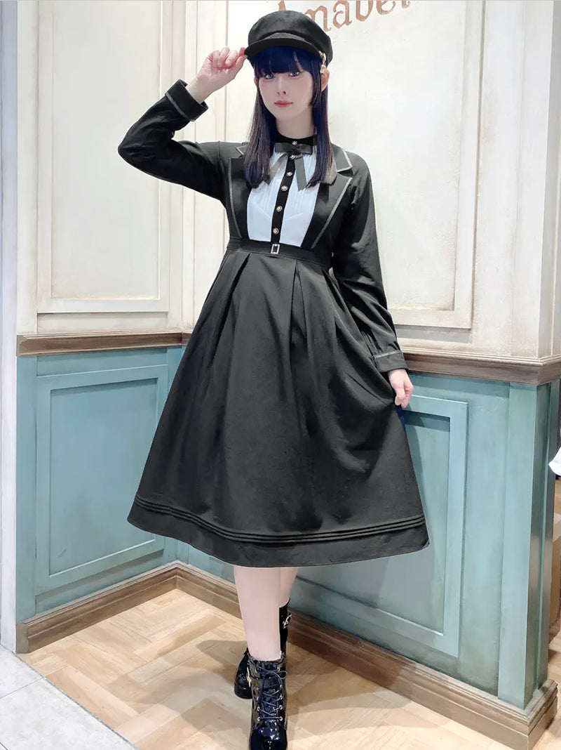 Gentle Chic レイヤードワンピース