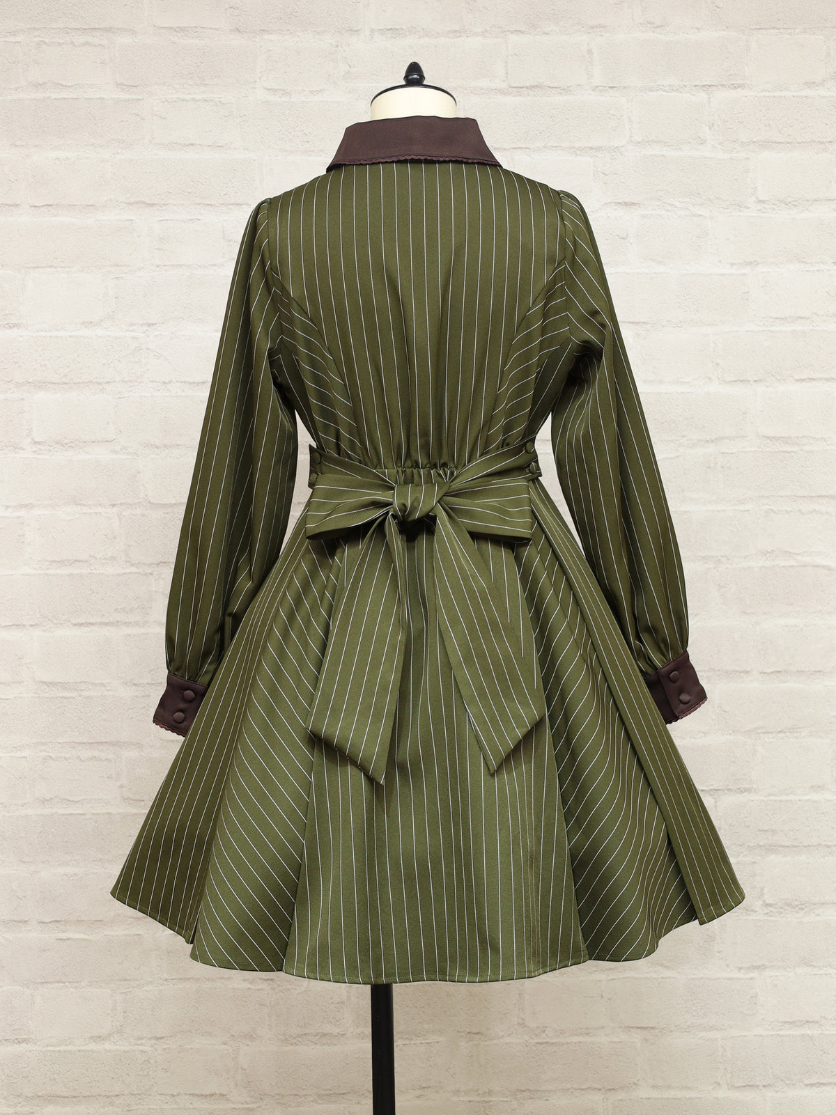 College Stripe ワンピース