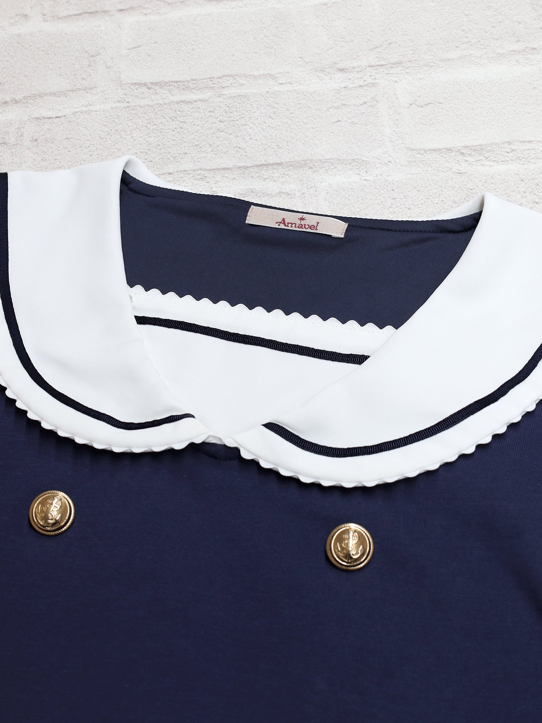 Marchen Marine Aラインワンピース |Amavel(アマベル)公式サイト