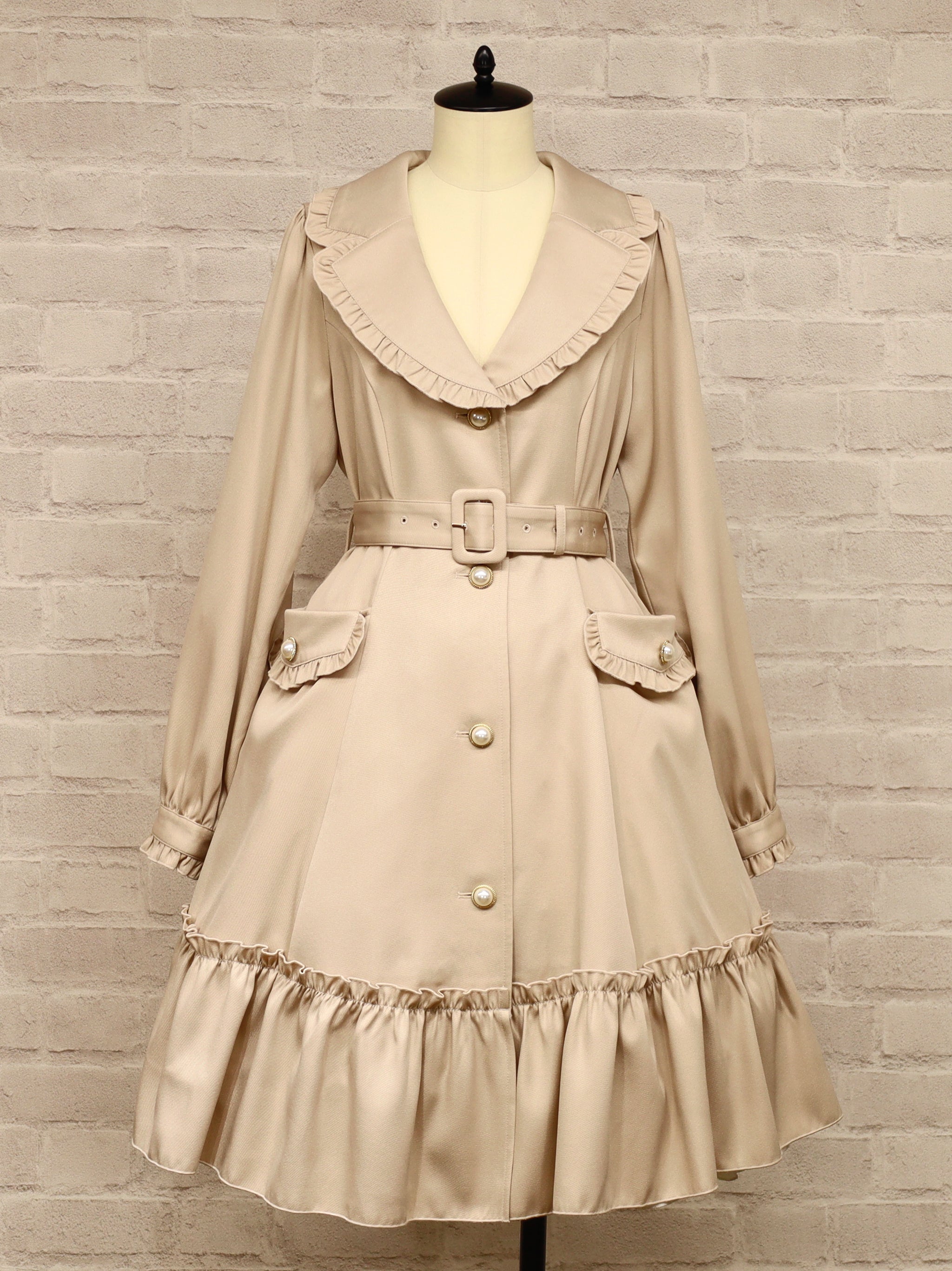 Sweet Frill トレンチコート |Amavel(アマベル)公式サイト