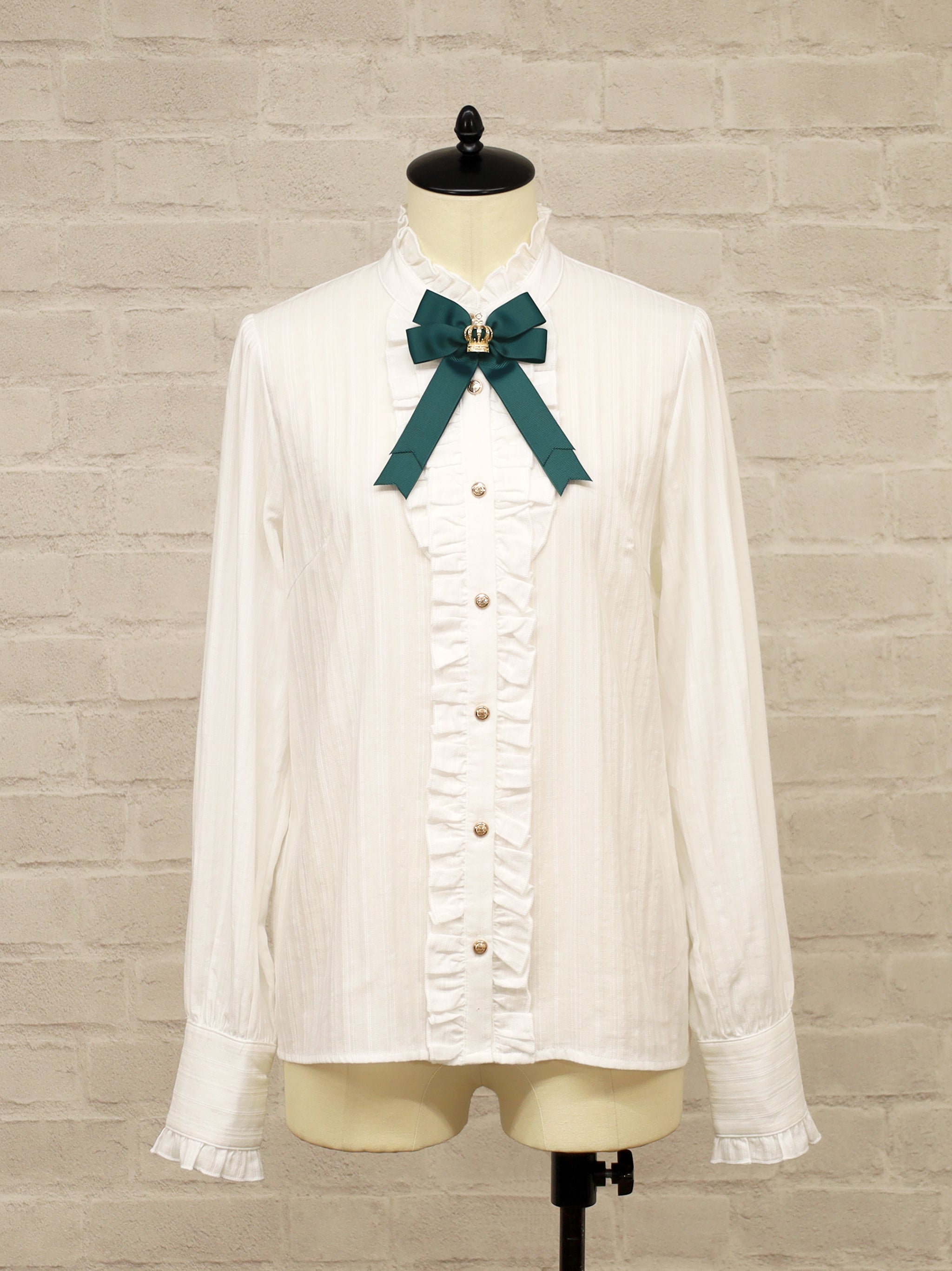 Majestic Knight フリルコットンブラウス グリーン(Green) FREE |Amavel(アマベル)公式サイト