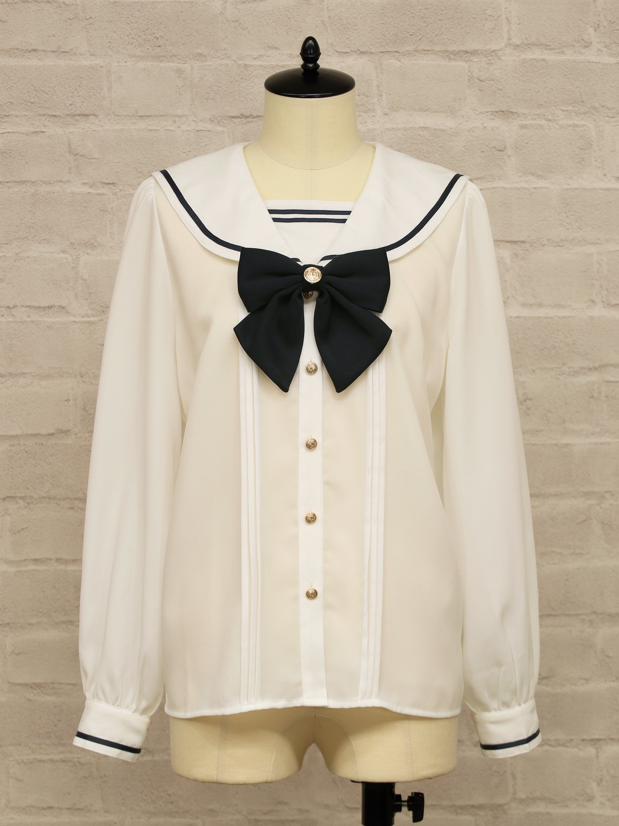 Marchen Marine セーラーブラウス ネイビー(Navy) FREE |Amavel(アマベル)公式サイト