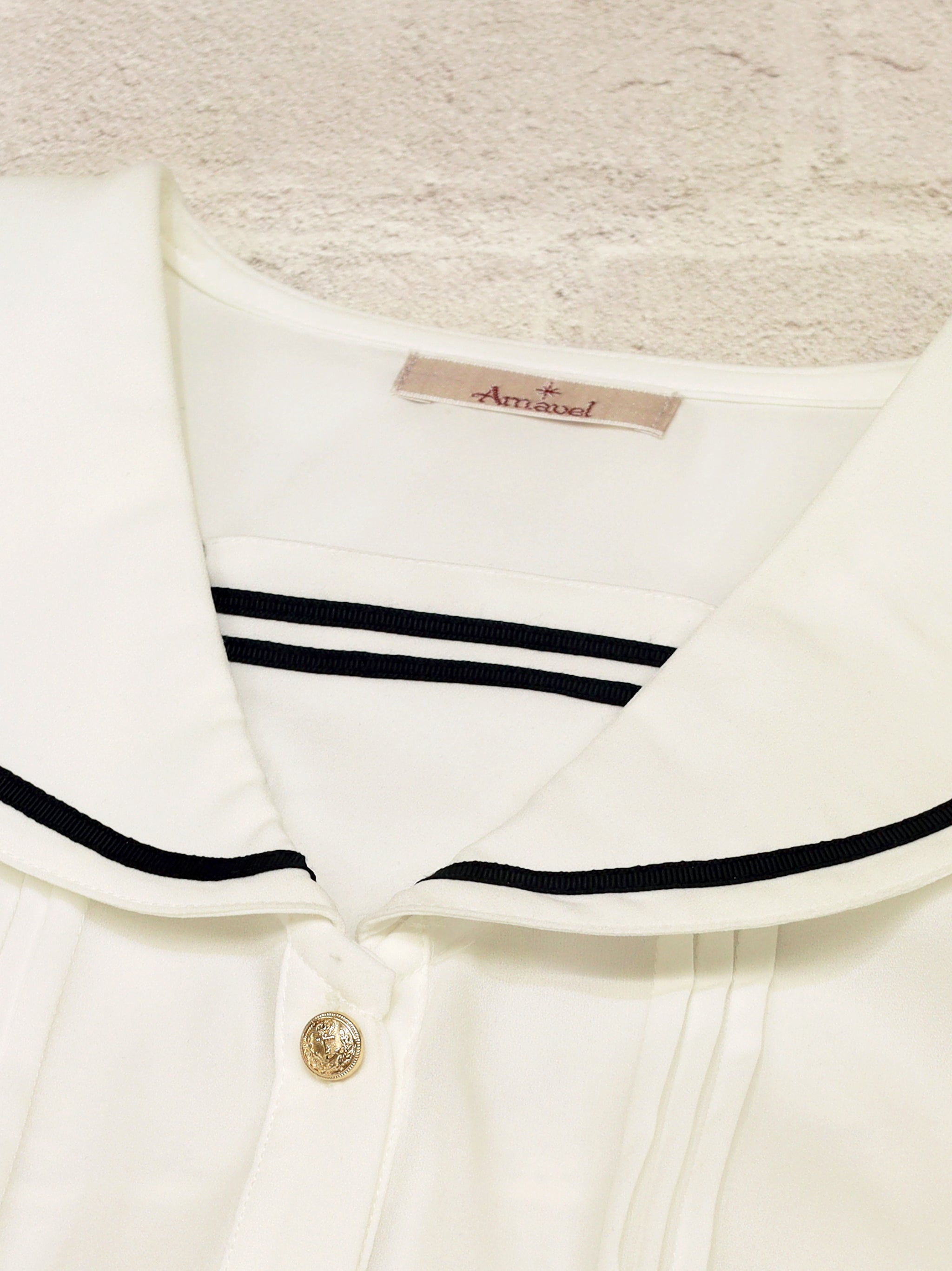 Marchen Marine セーラーブラウス |Amavel(アマベル)公式サイト