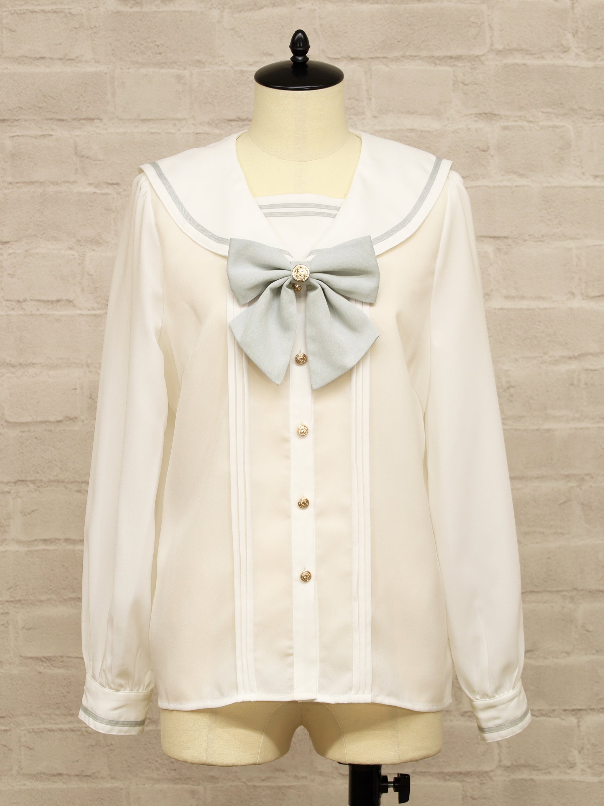 Marchen Marine セーラーブラウス サックス(SaxeBlue) FREE |Amavel(アマベル)公式サイト