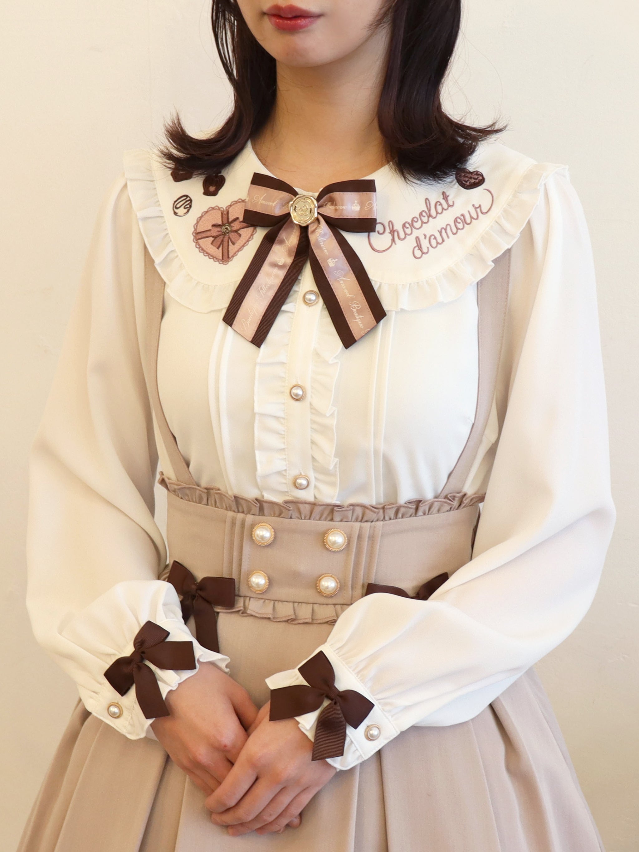 Chocolate D'amour ブラウス ピンク(Pink) FREE |Amavel(アマベル)公式サイト