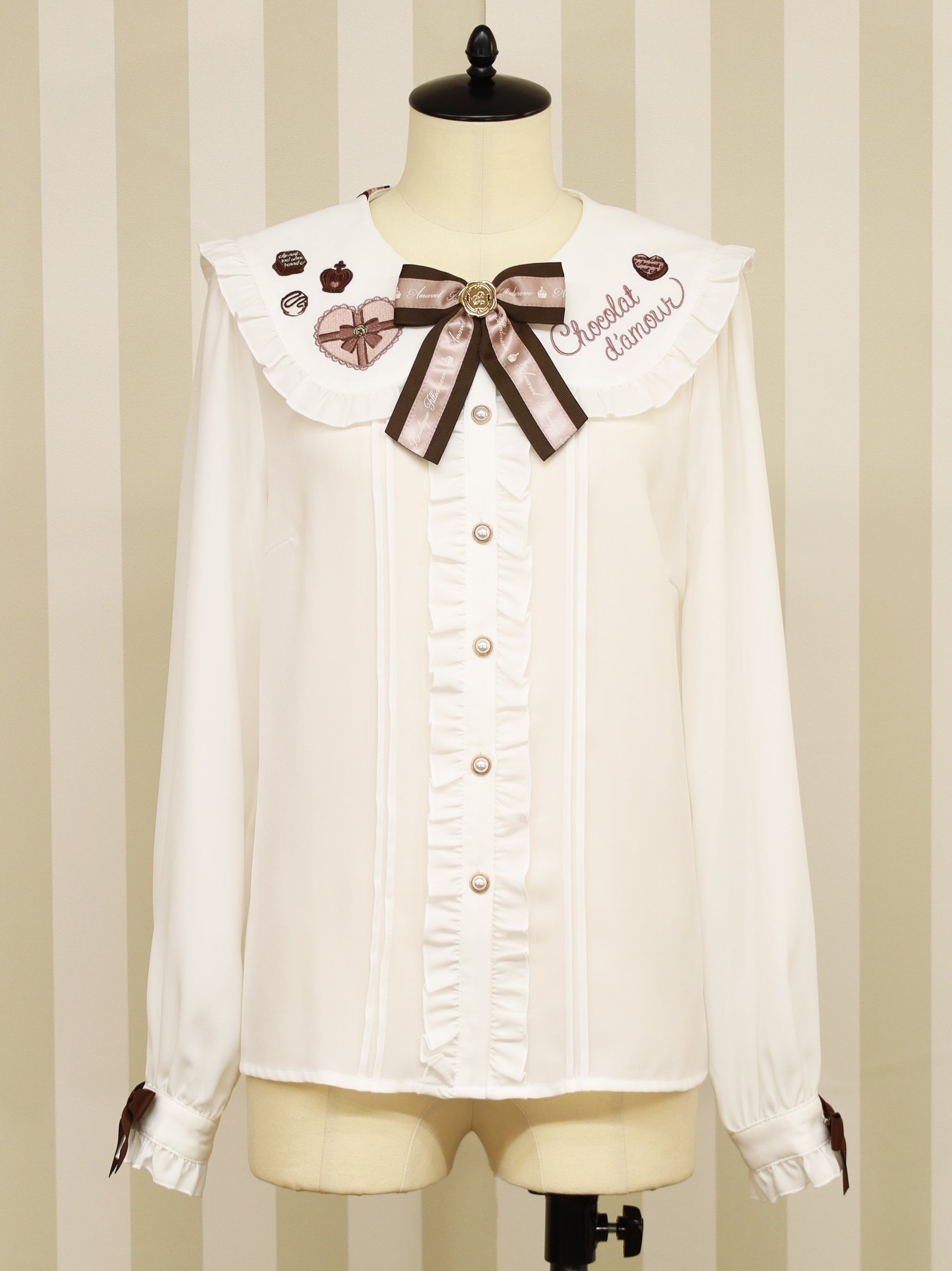 Chocolate D'amour ブラウス |Amavel(アマベル)公式サイト