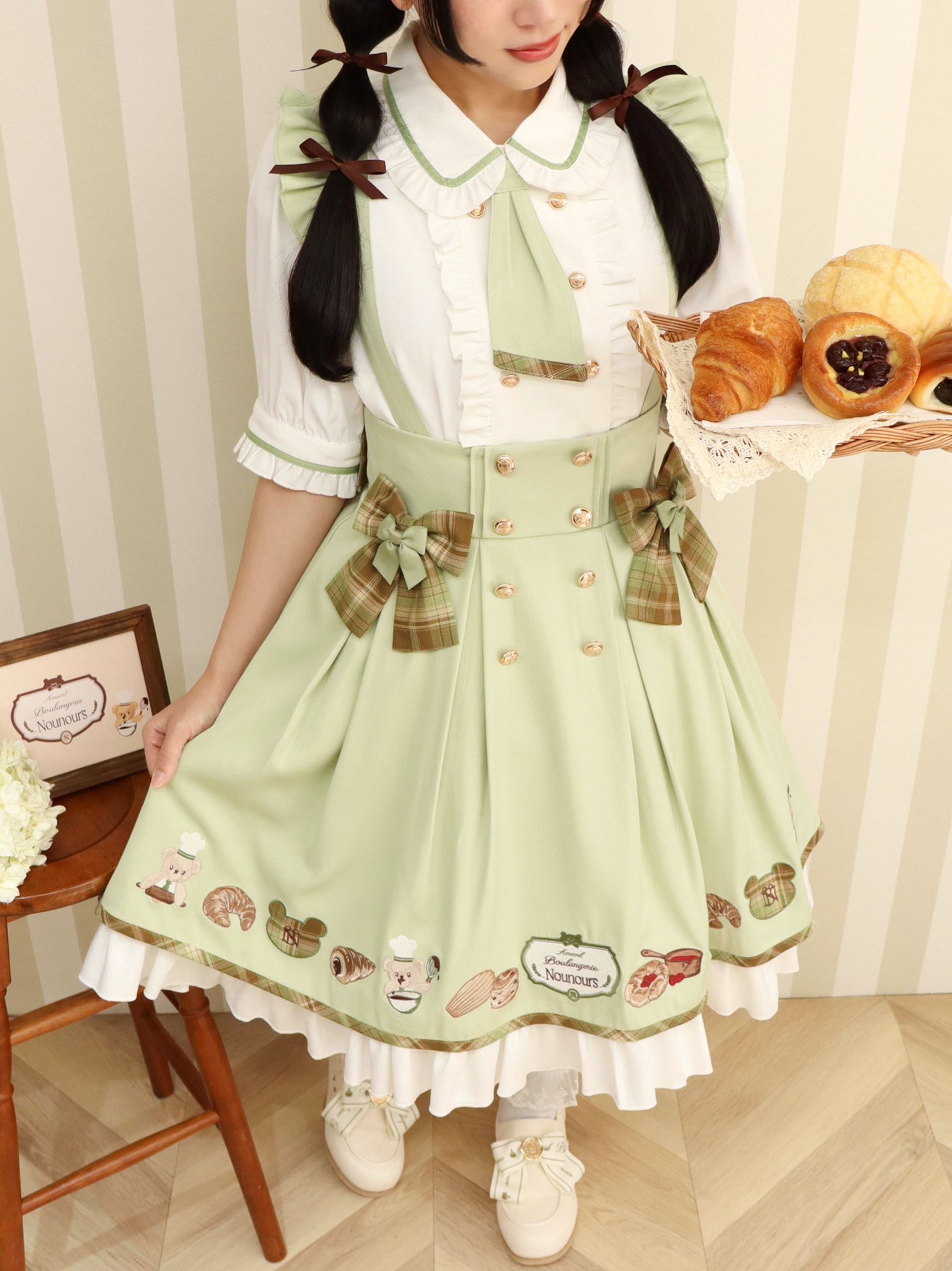 Boulangerie Nounours ブラウス