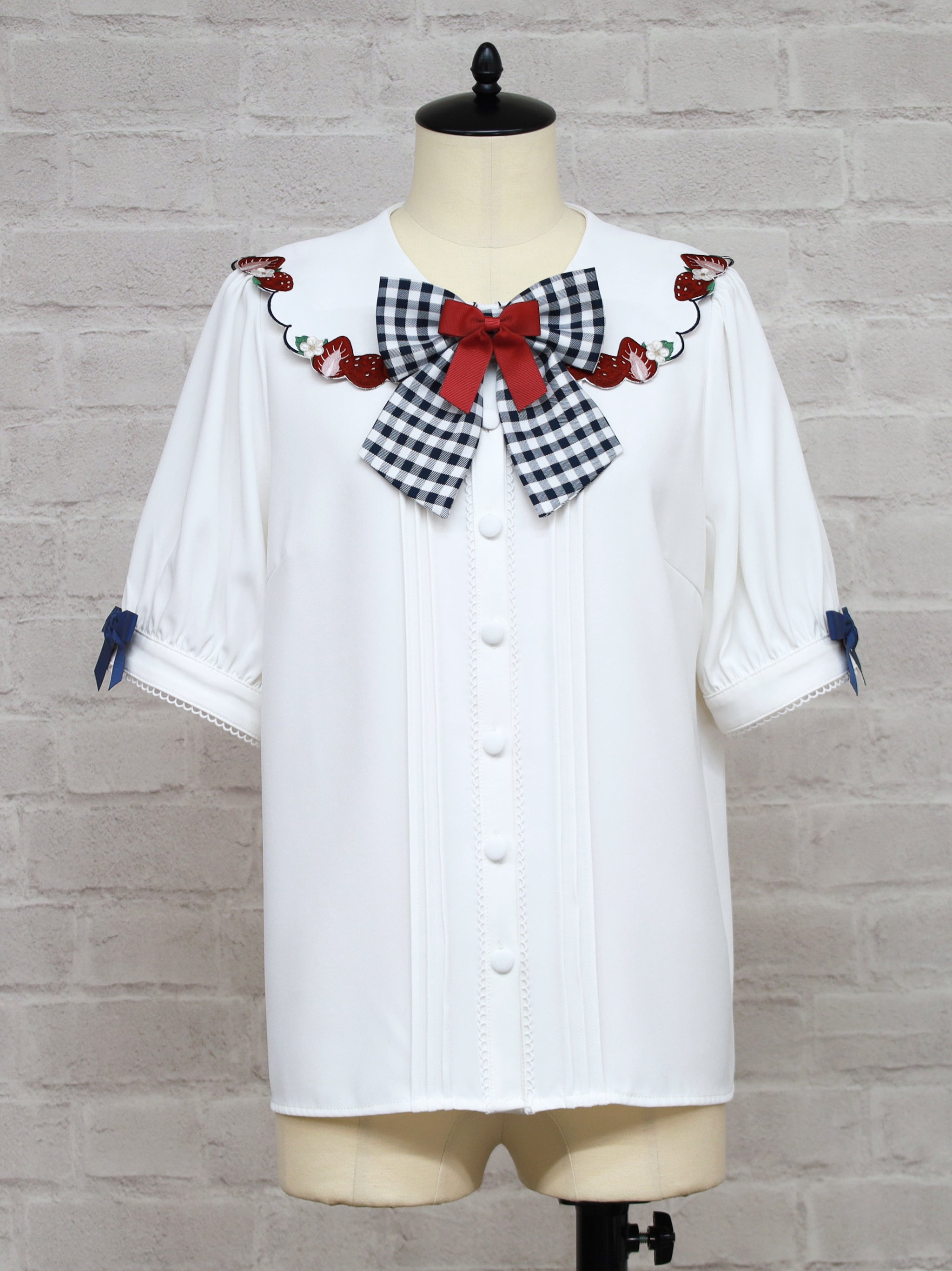 Berry Pâtisserie ブラウス ネイビー(Navy) FREE |Amavel(アマベル)公式サイト