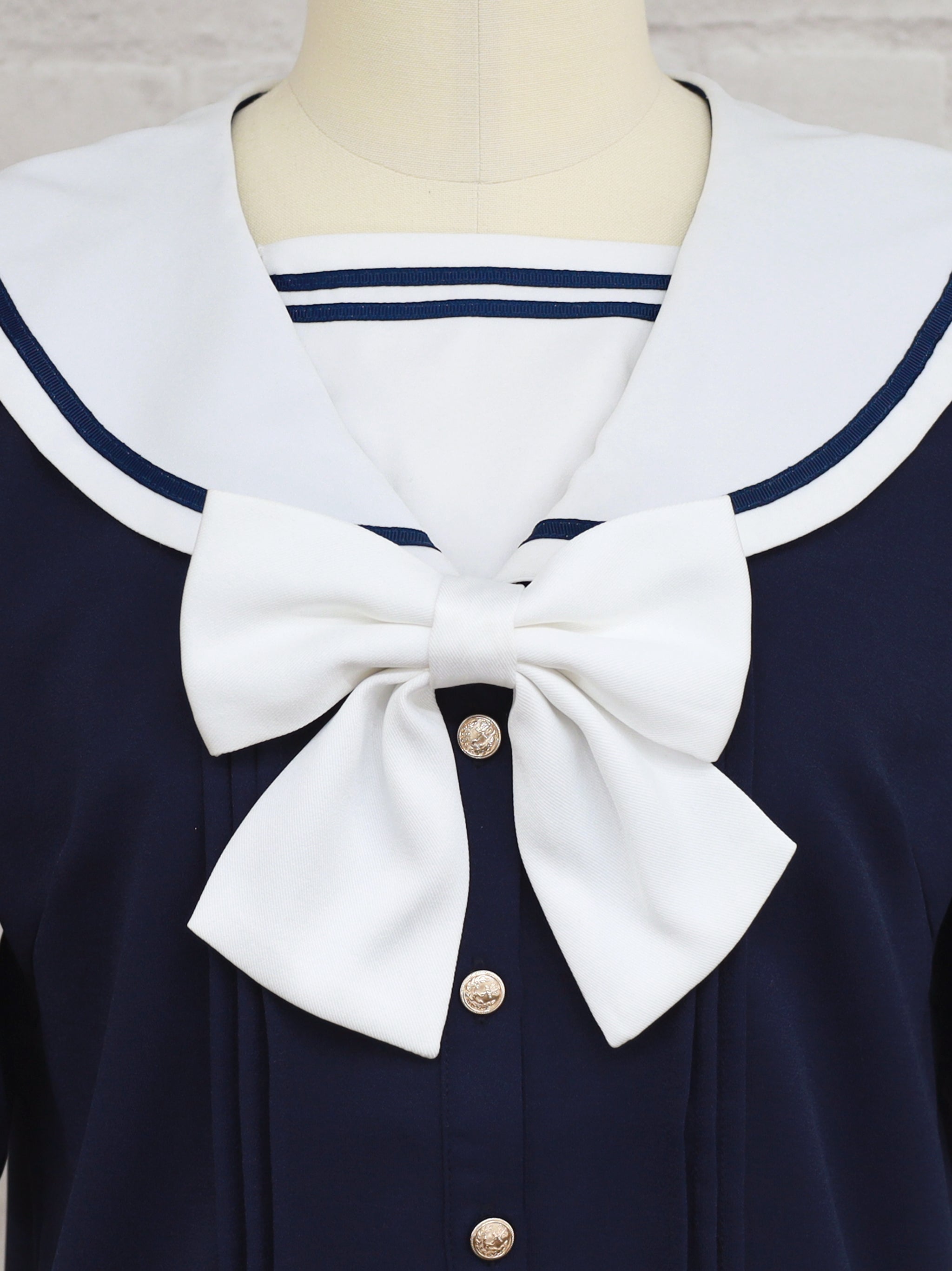 Marchen Marine 半袖セーラーブラウス |Amavel(アマベル)公式サイト