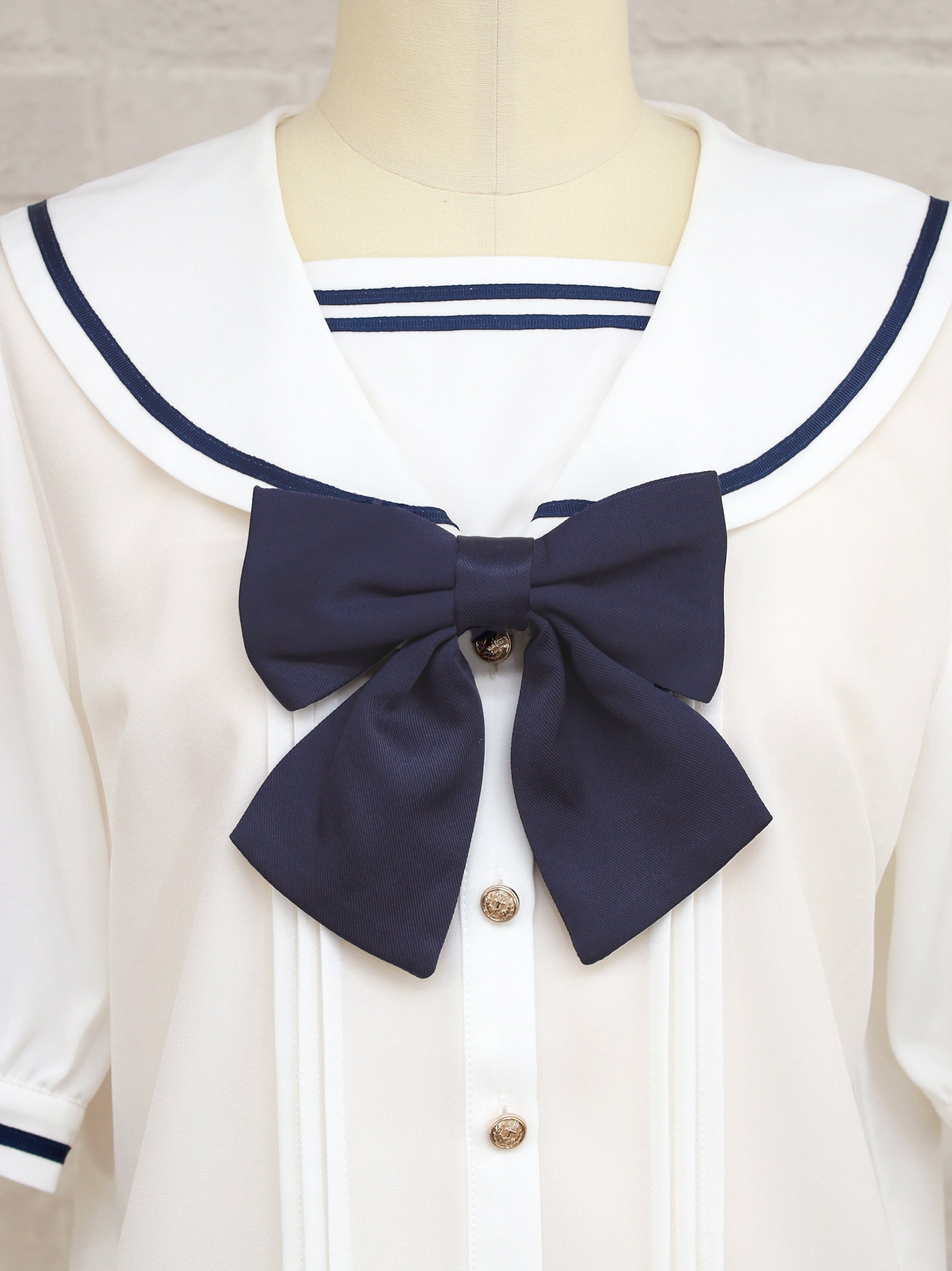 Marchen Marine 半袖セーラーブラウス |Amavel(アマベル)公式サイト