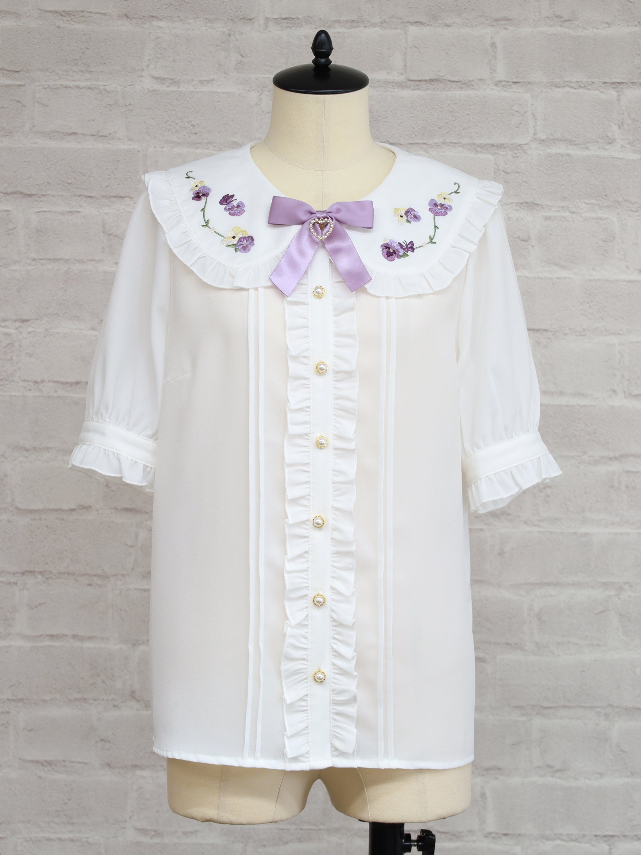 Märchen Pansy レースブラウス |Amavel(アマベル)公式サイト