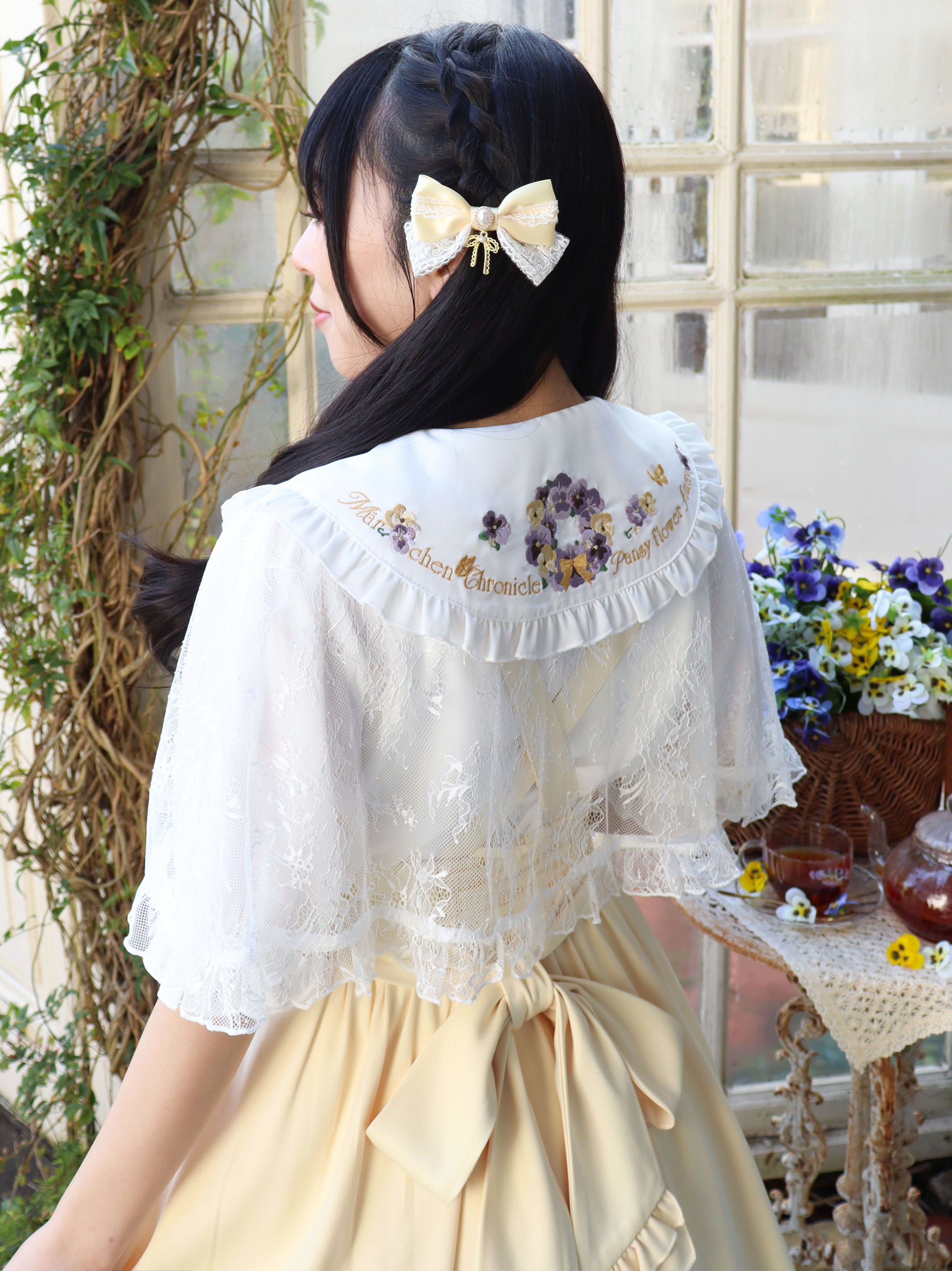 Märchen Pansy レースブラウス |Amavel(アマベル)公式サイト