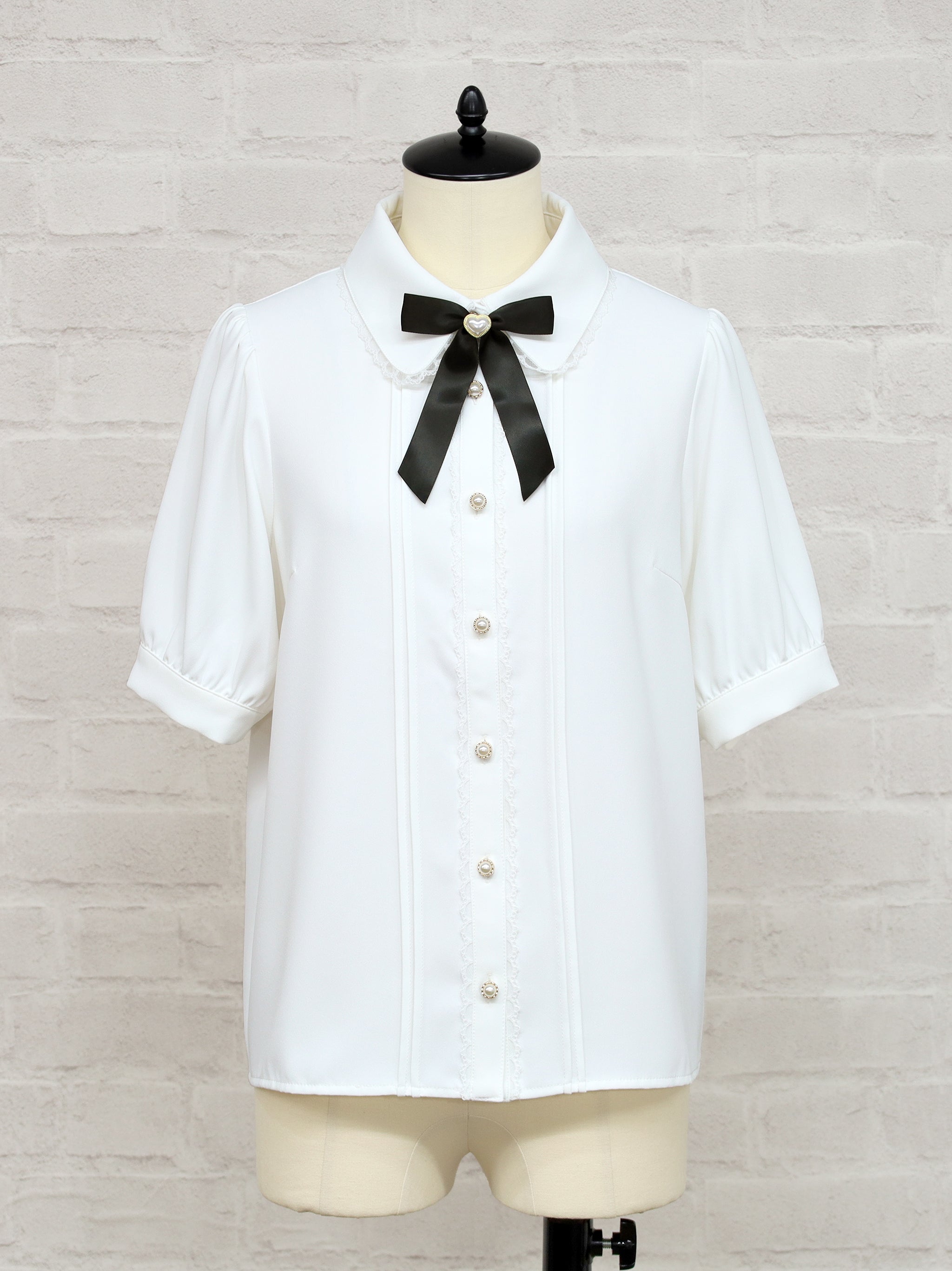 Girly Ribbon シャツブラウス