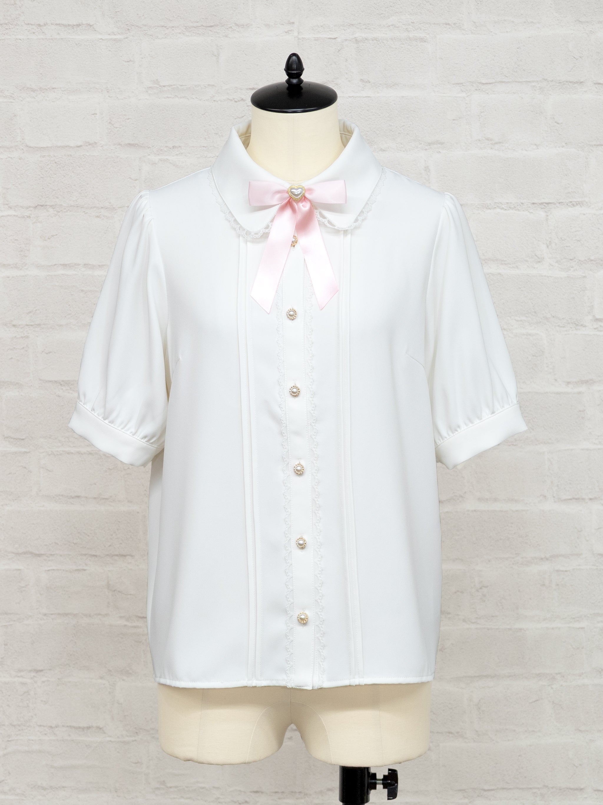 Girly Ribbon シャツブラウス