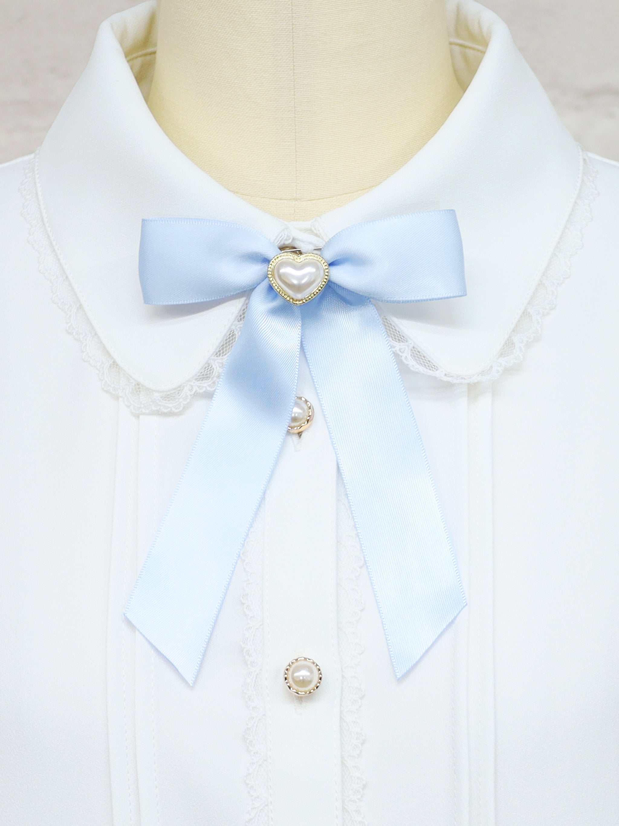 Girly Ribbon シャツブラウス