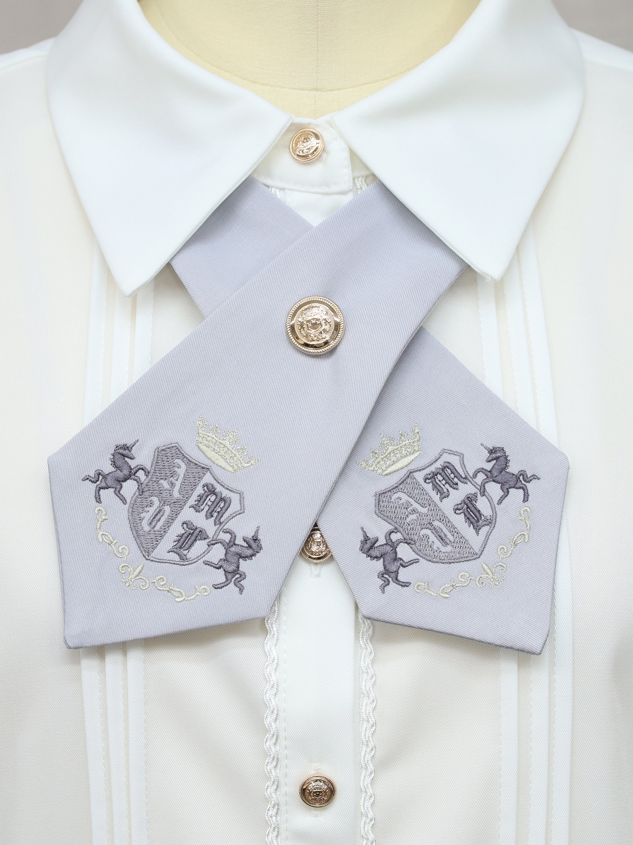 Royal Emblem クロスタイブラウス |Amavel(アマベル)公式サイト