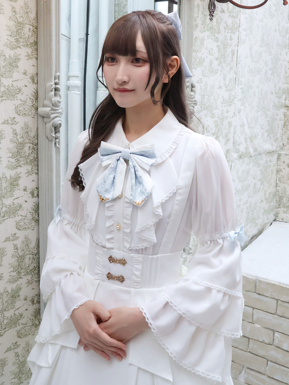 Château Minette 姫袖ブラウス サックス(SaxeBlue) FREE |Amavel(アマベル)公式サイト