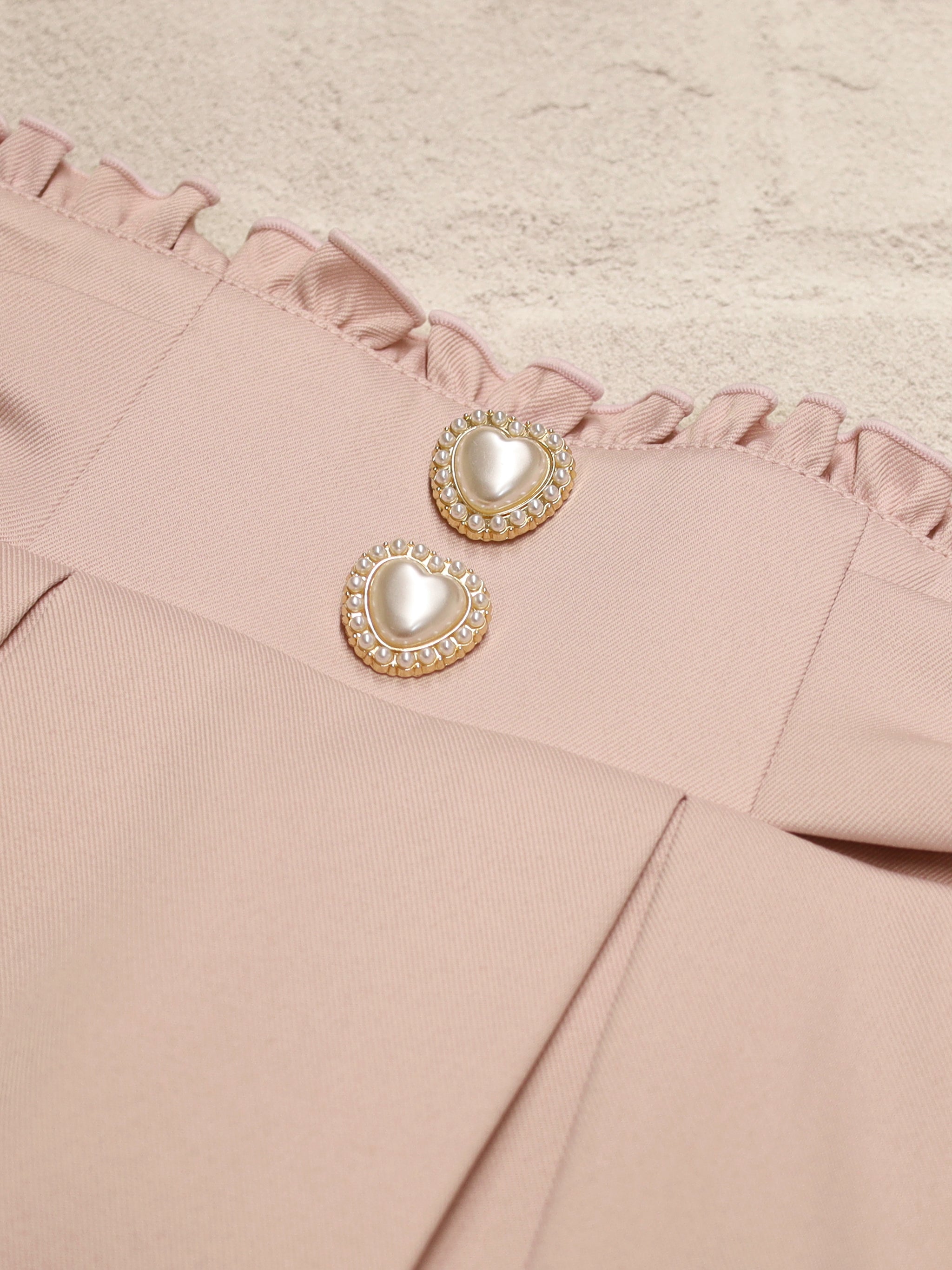 【選べるセットフェア対象】ハートボタンフリルスカート |Amavel(アマベル)公式サイト