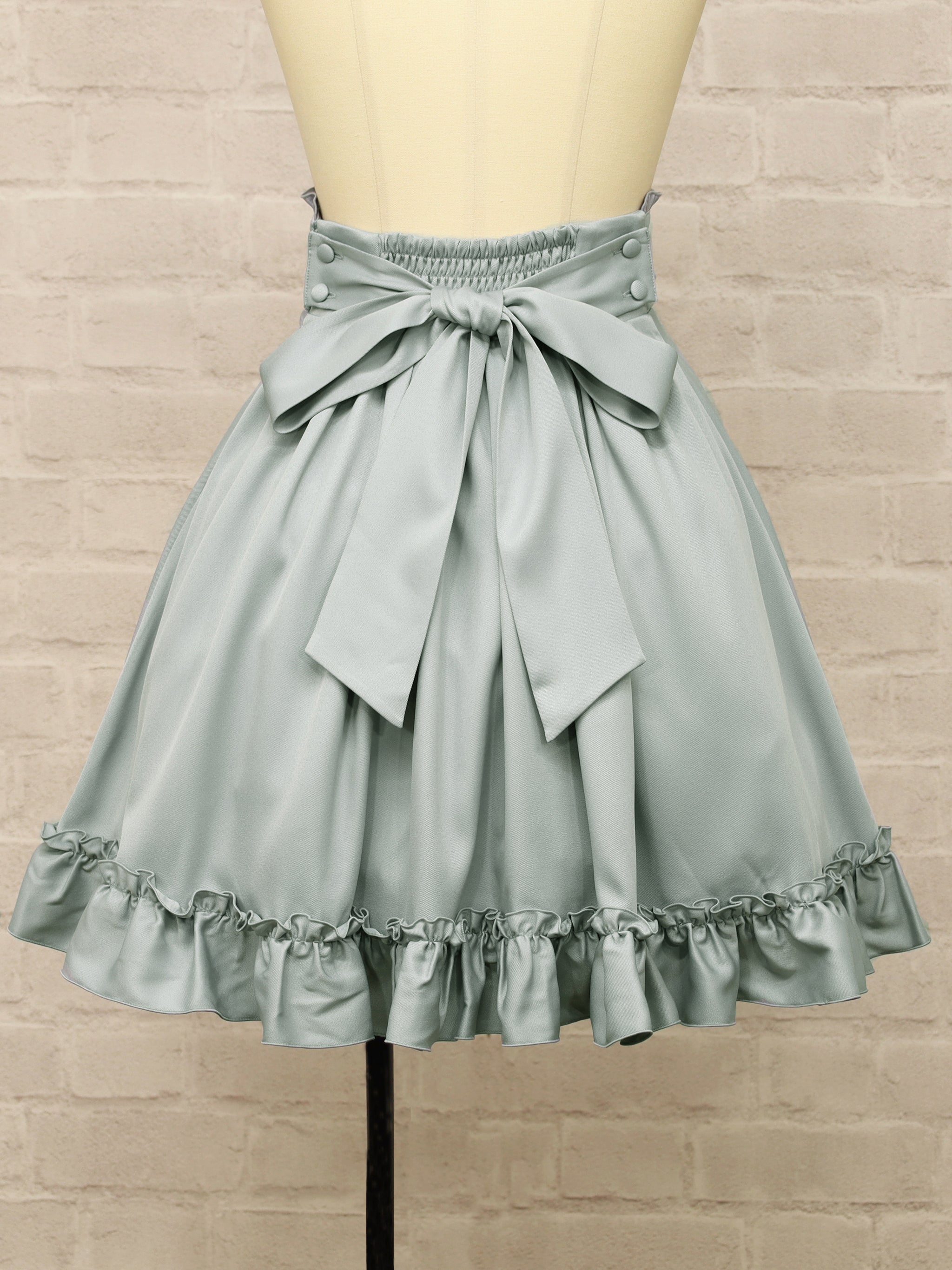 【選べるセットフェア対象】ハートボタンフリルスカート |Amavel(アマベル)公式サイト