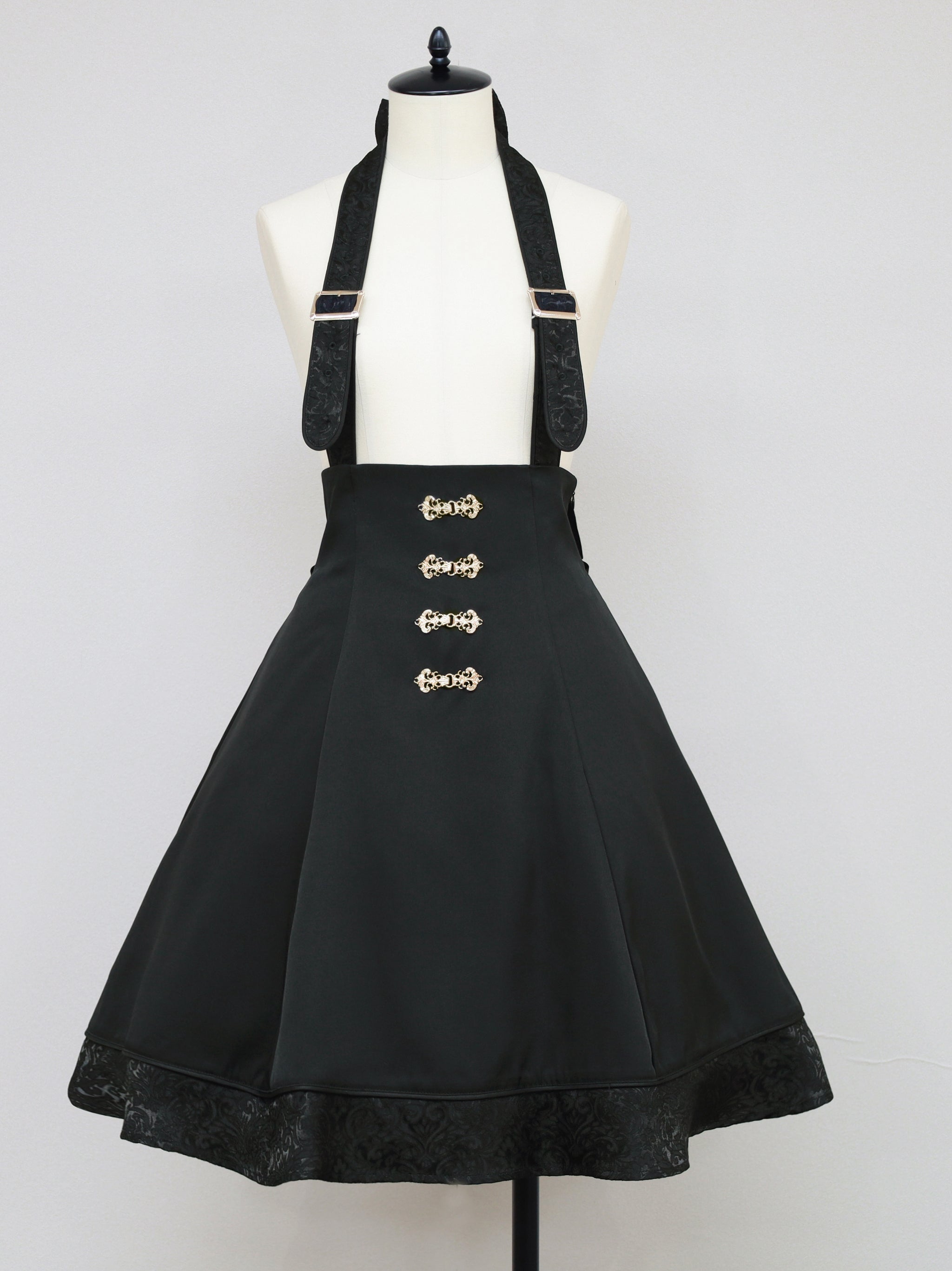 Antique Clasp ホルタースカート ブラック(Black) FREE |Amavel(アマベル)公式サイト