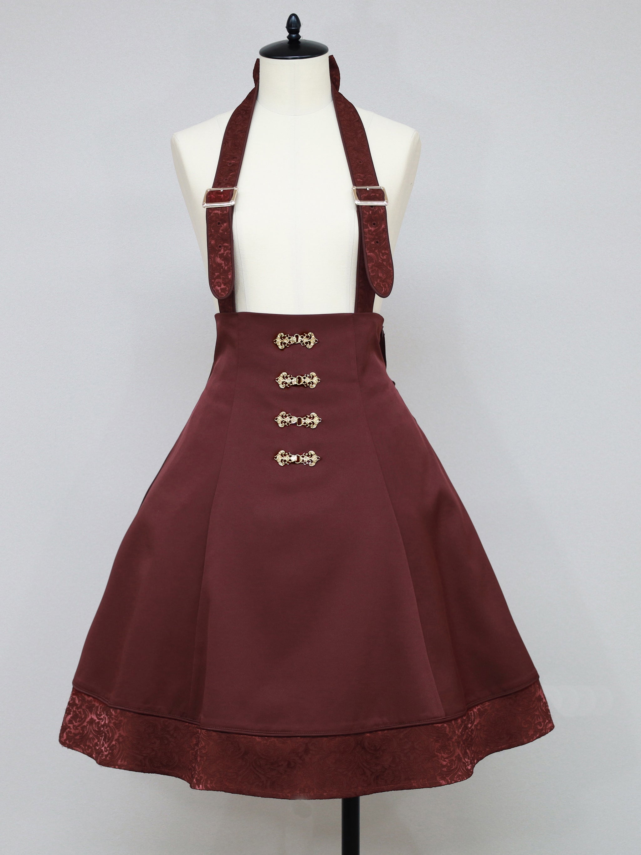 Antique Clasp ホルタースカート ボルドー(Bordeaux) FREE |Amavel(アマベル)公式サイト