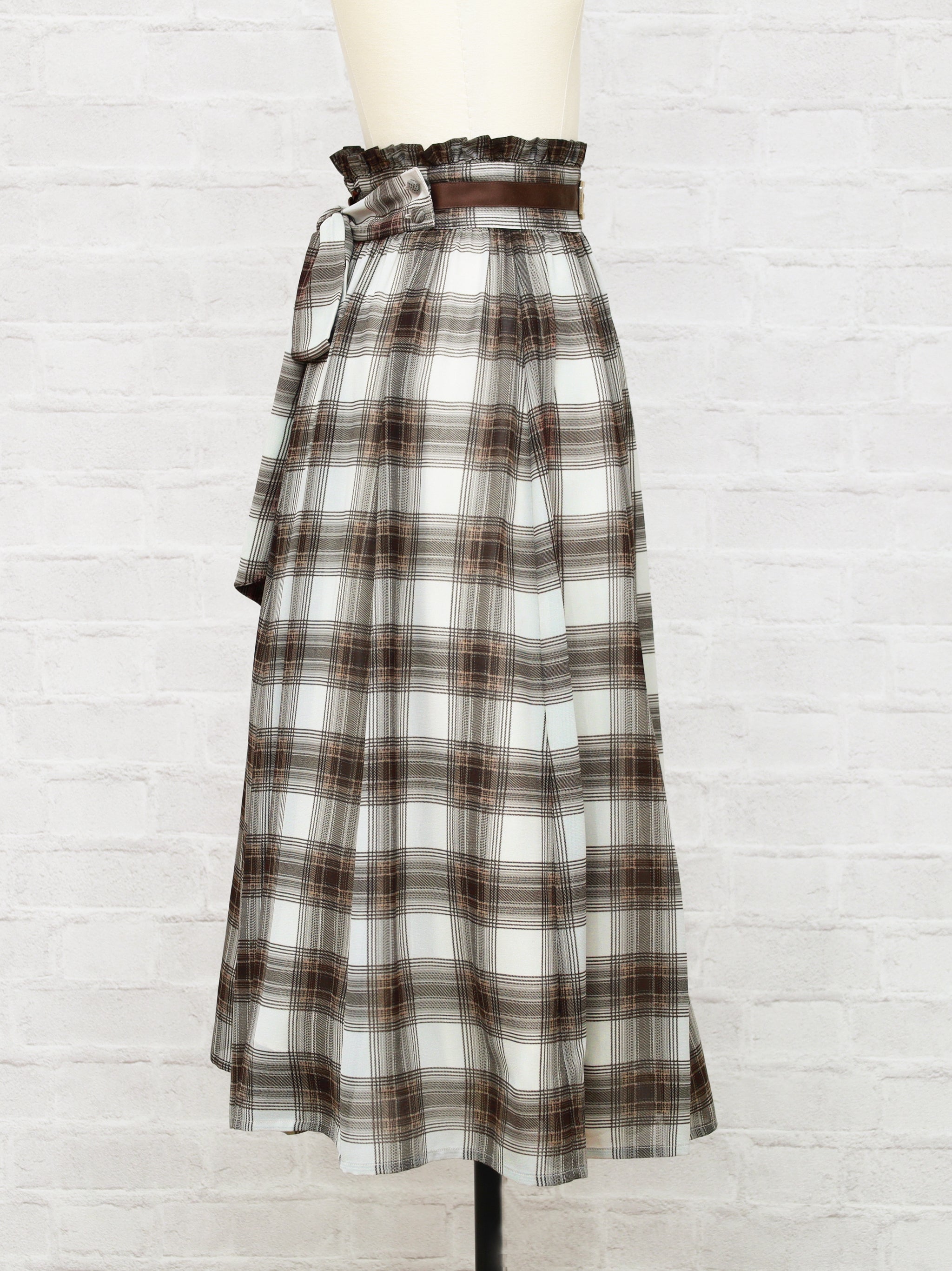 シアーチェックスカート |Amavel(アマベル)公式サイト