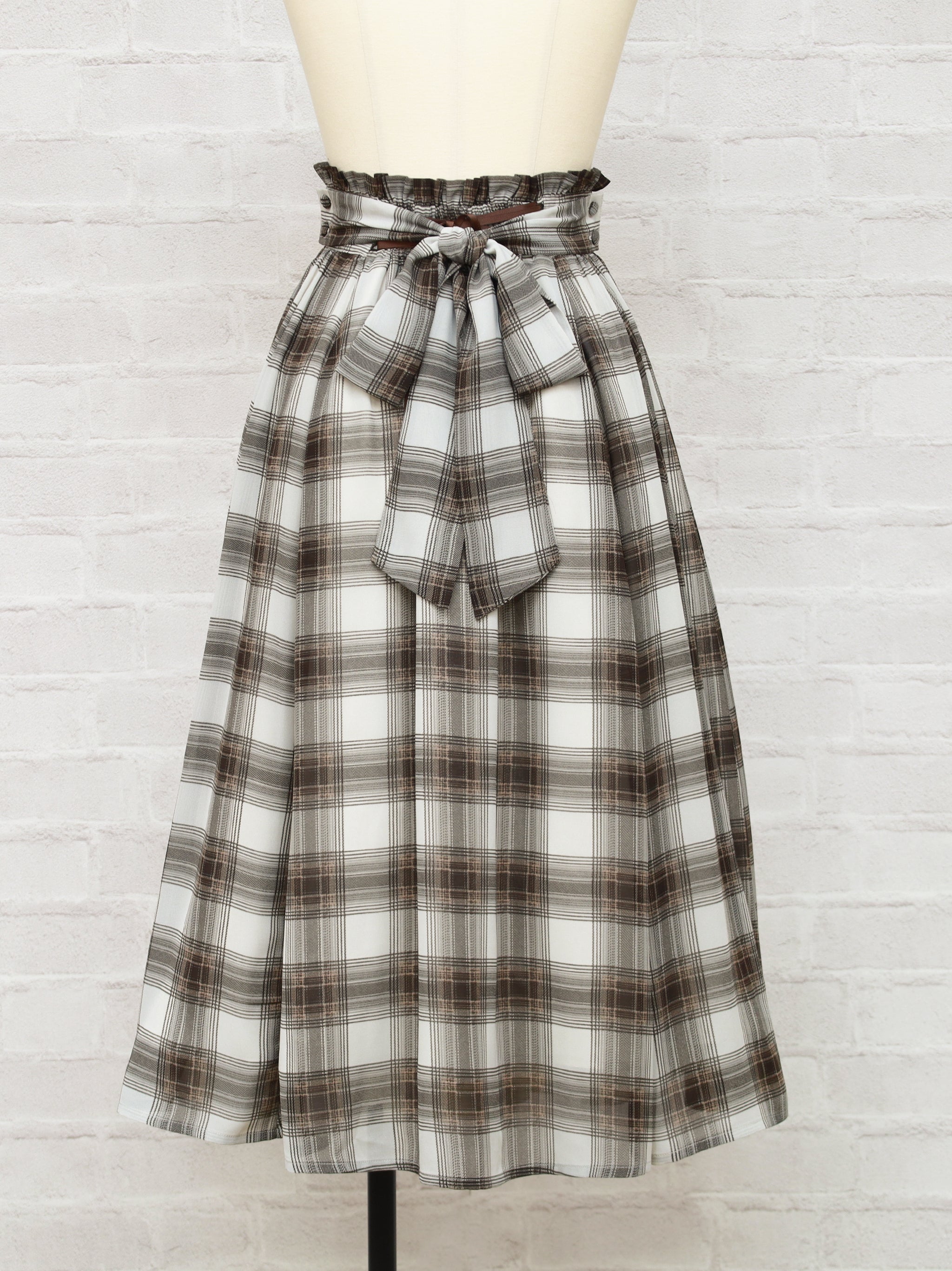 シアーチェックスカート |Amavel(アマベル)公式サイト