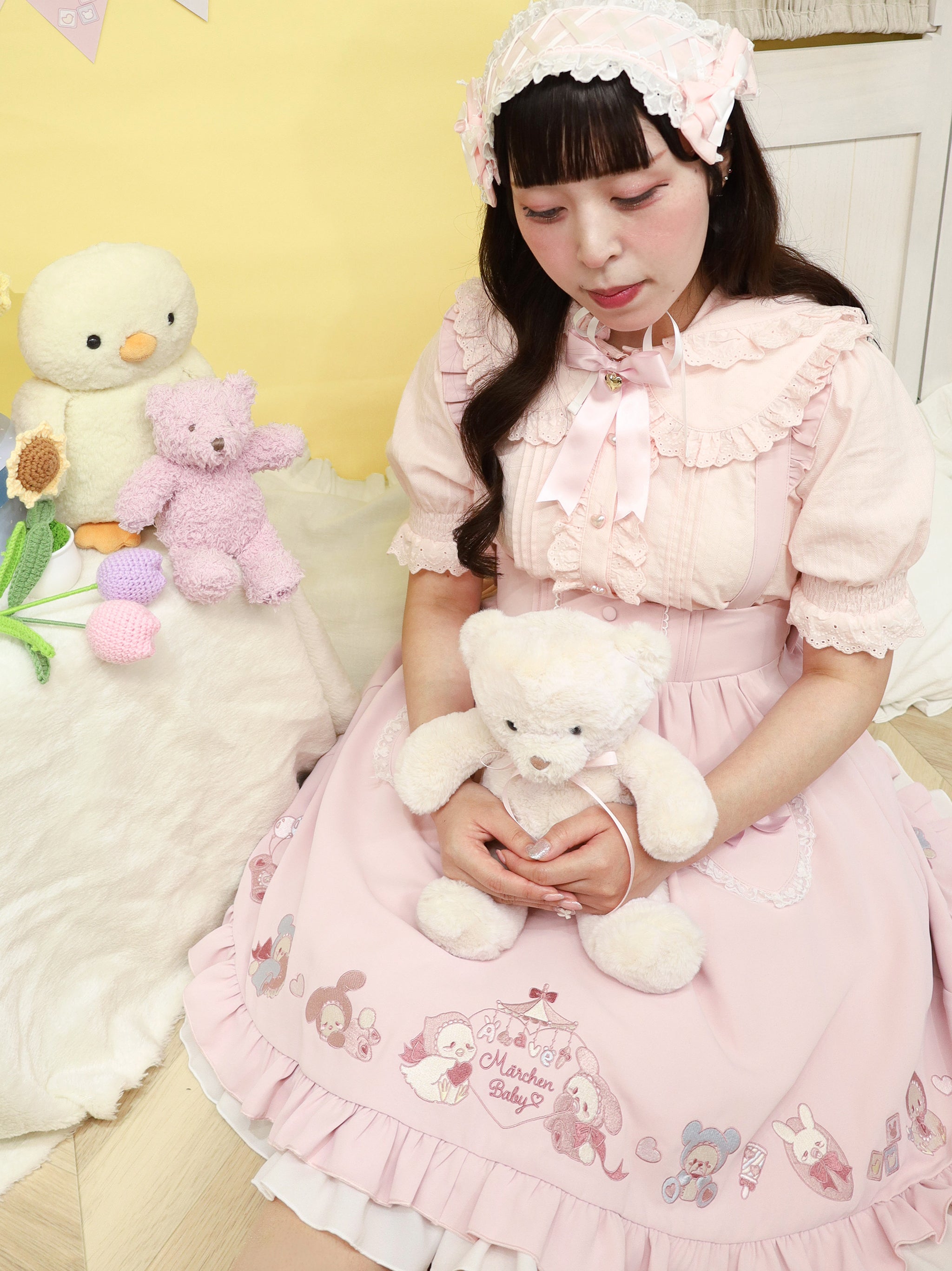めるへんあにまるべいびースカート ピンク(Pink) FREE |Amavel(アマベル)公式サイト