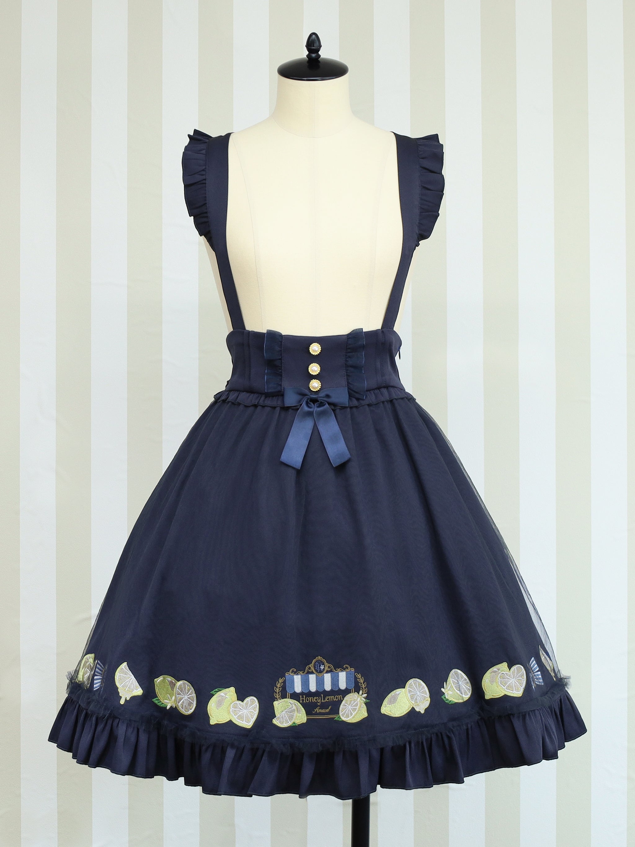 【メンバーズセール対象】Honey Lemon チュールスカート ネイビー(Navy) FREE |Amavel(アマベル)公式サイト
