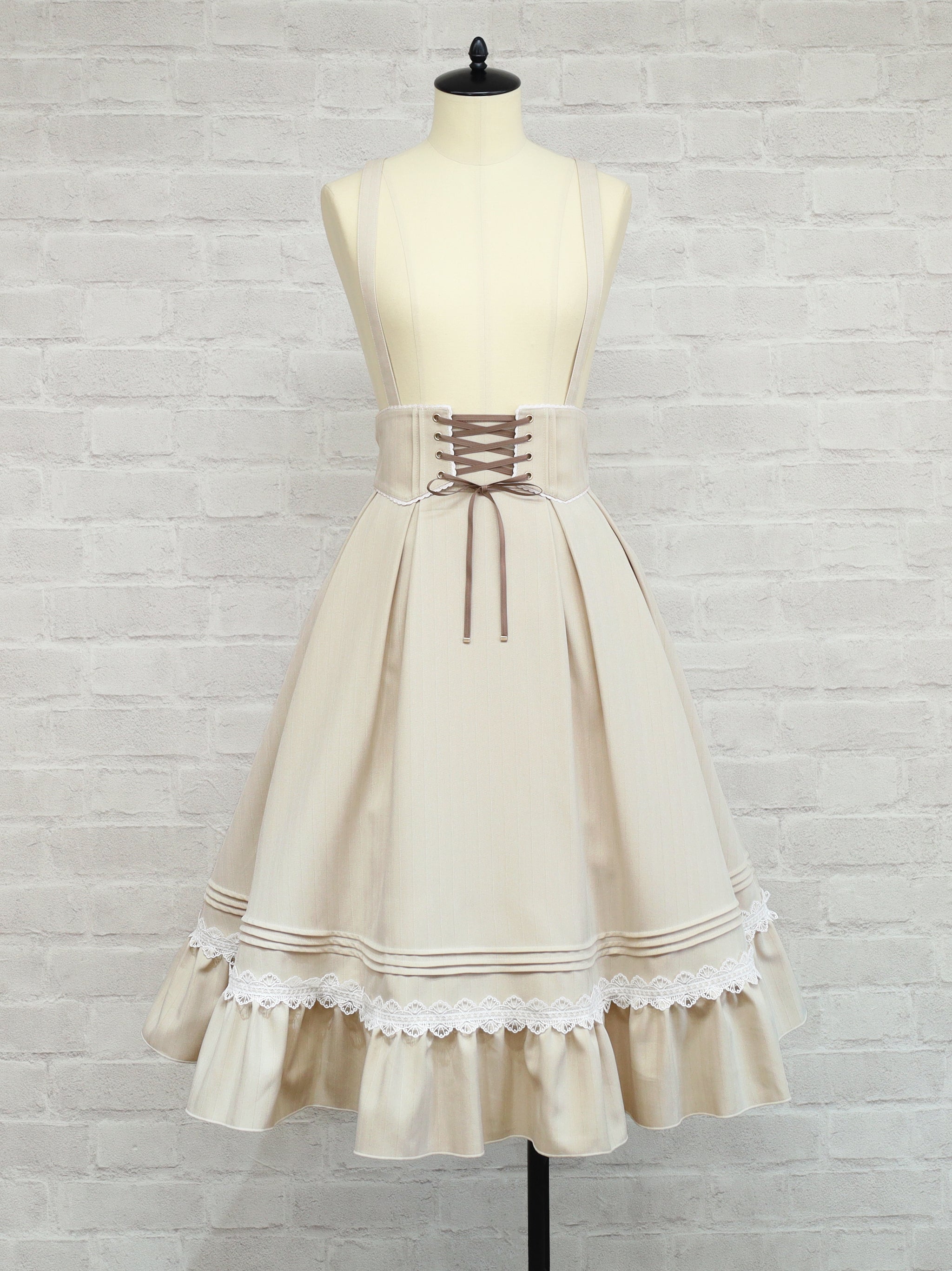 Classical Doll ミドル丈スカート ベージュ(Beige) FREE |Amavel(アマベル)公式サイト