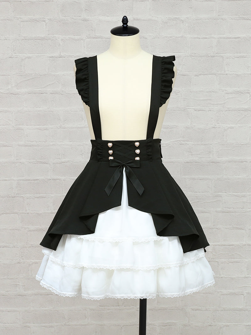 Girly Heart バッスルスカート ブラック(Black) FREE |Amavel(アマベル)公式サイト