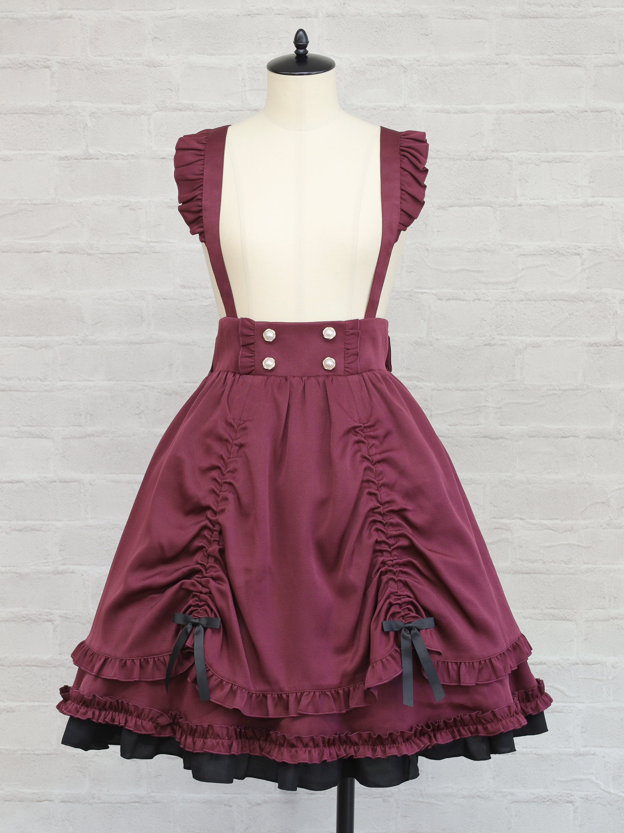 Antique Doll ドロストスカート ボルドー(Bordeaux) FREE |Amavel(アマベル)公式サイト
