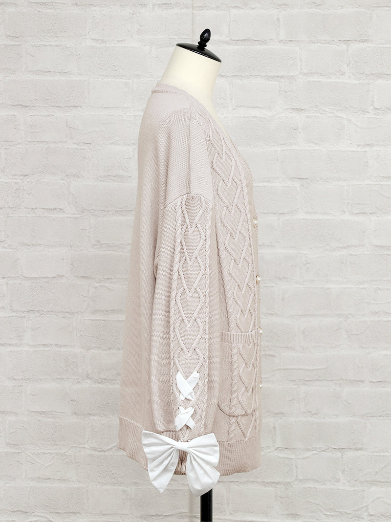 Sugar Ribbon ロングカーディガン |Amavel(アマベル)公式サイト