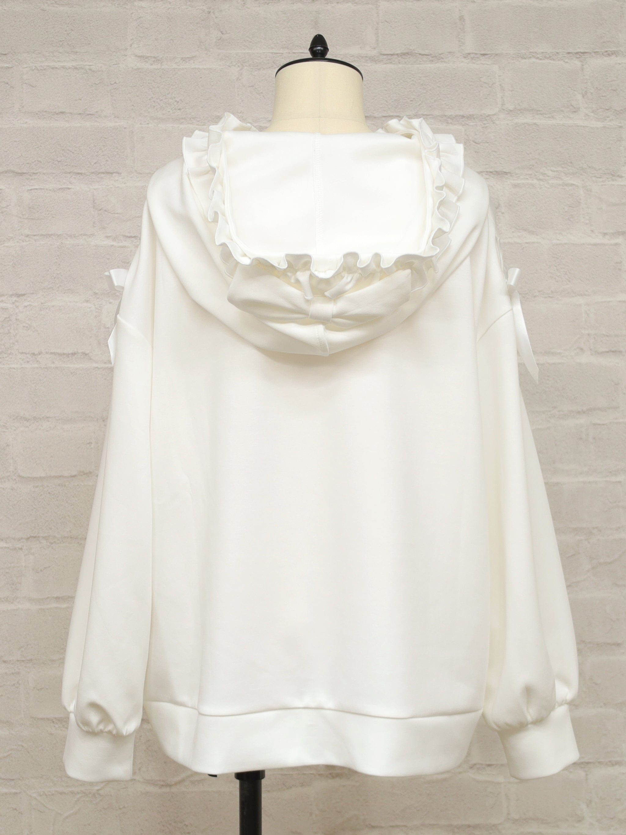 Frill Ribbon ロングパーカー |Amavel(アマベル)公式サイト