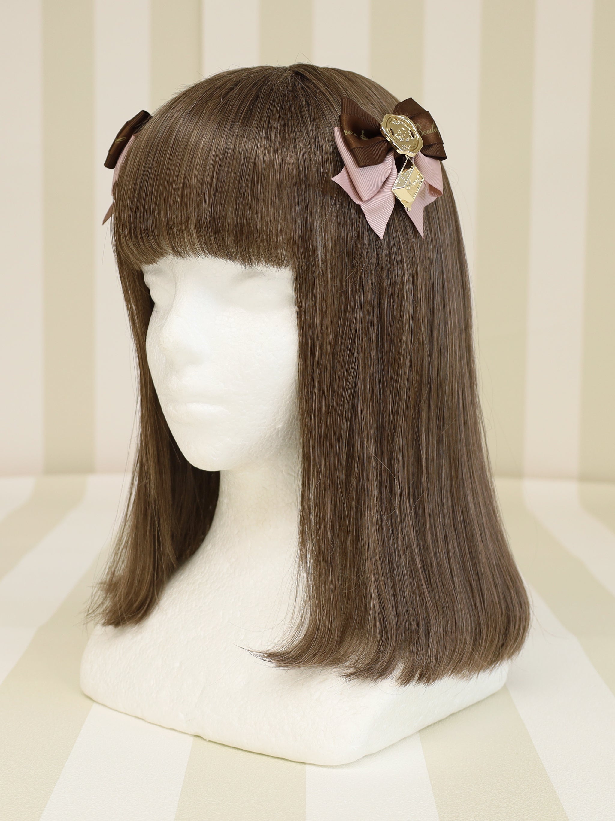 Chocolate D'amour ダブルリボンクリップ |Amavel(アマベル)公式サイト