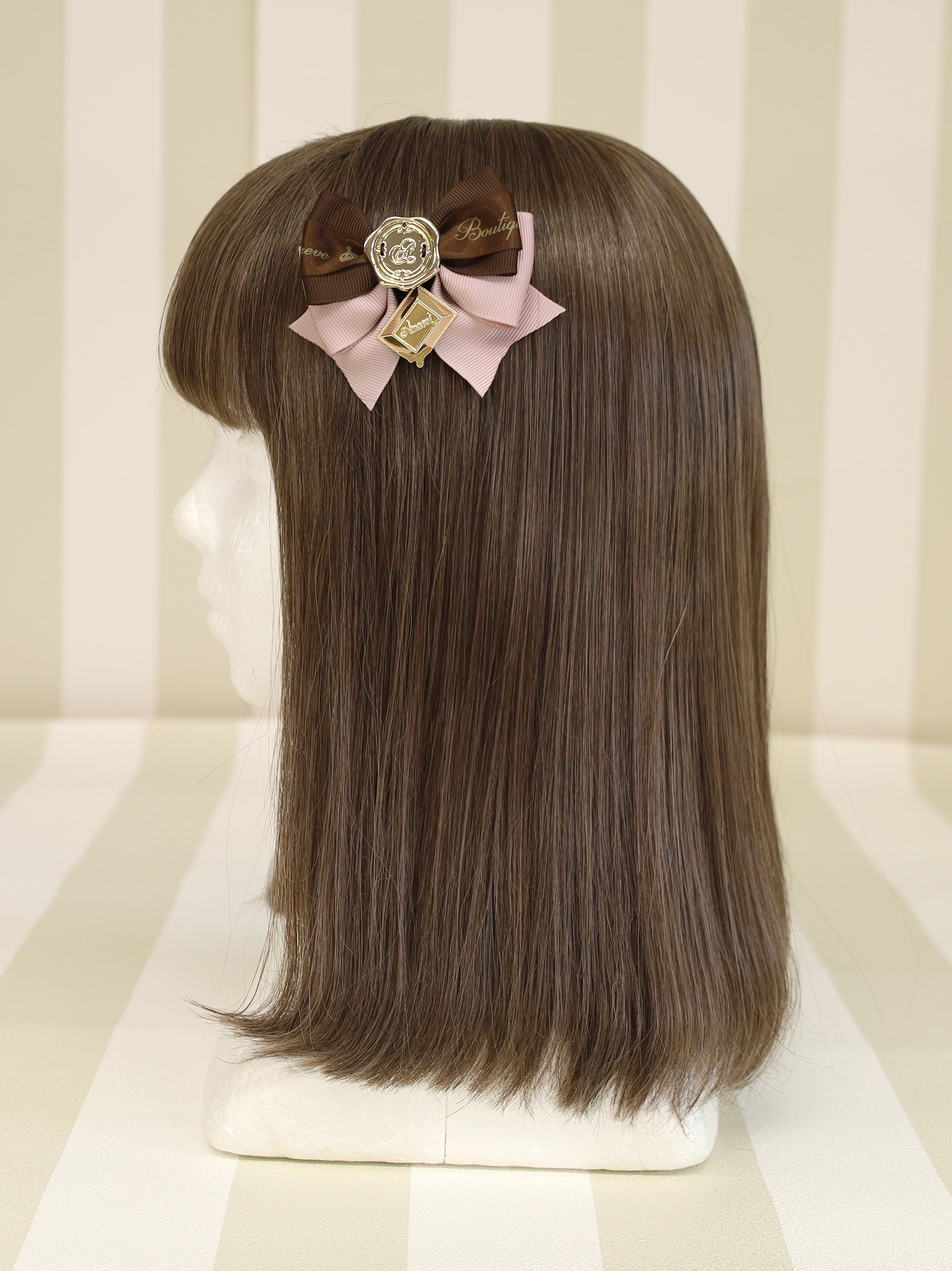 Chocolate D'amour ダブルリボンクリップ |Amavel(アマベル)公式サイト