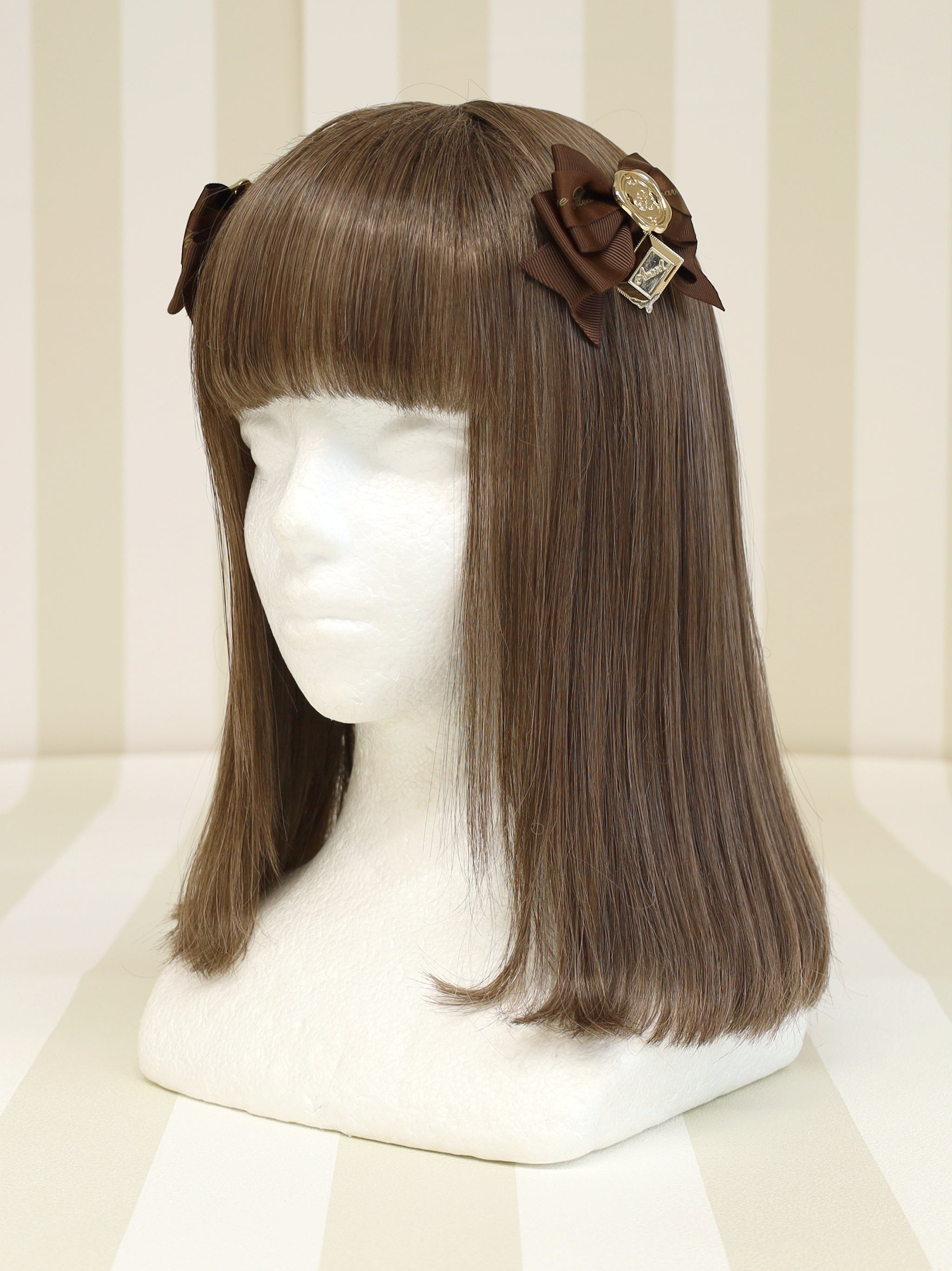 Chocolate D'amour ダブルリボンクリップ |Amavel(アマベル)公式サイト