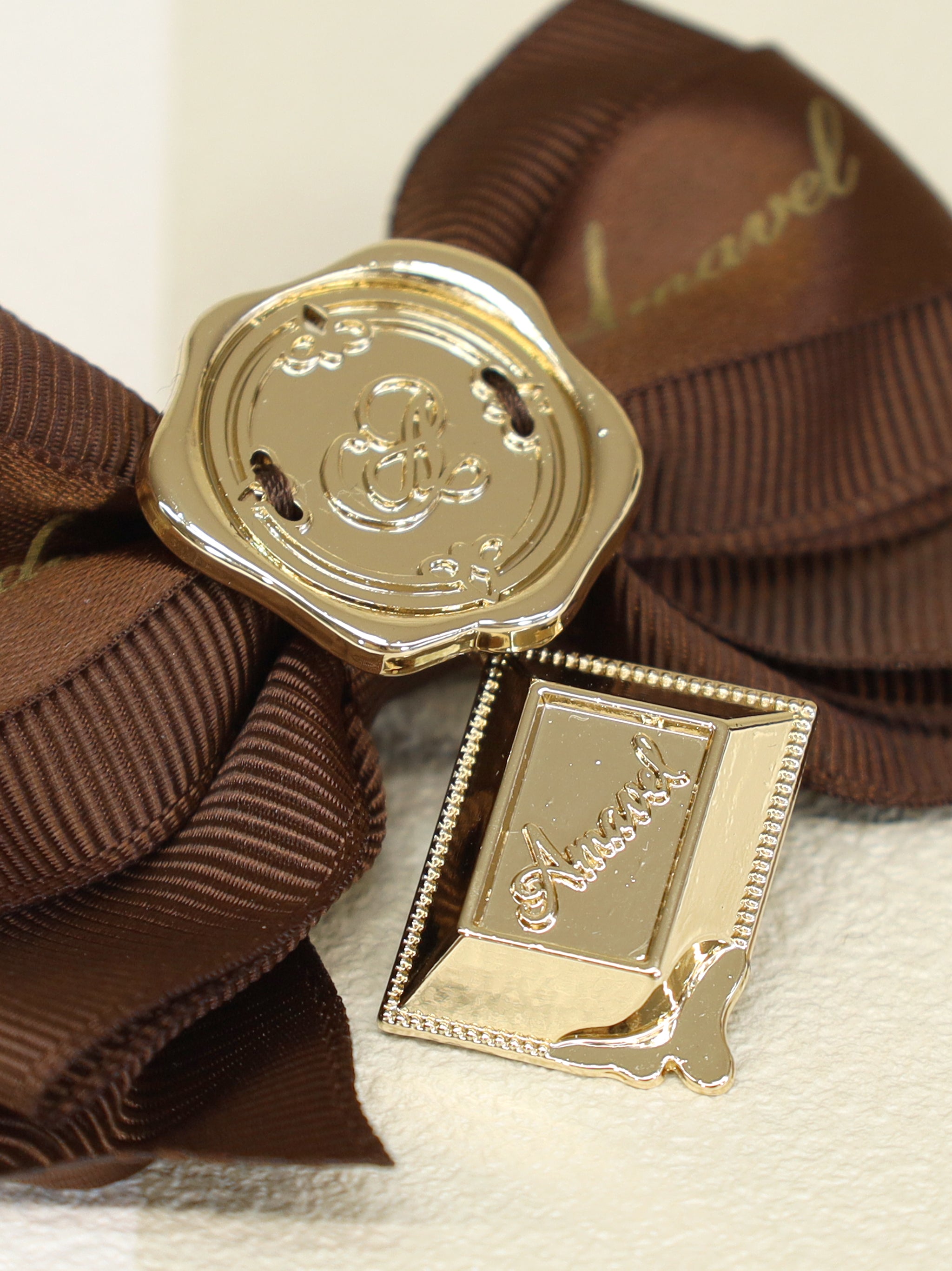 Chocolate D'amour ダブルリボンクリップ |Amavel(アマベル)公式サイト